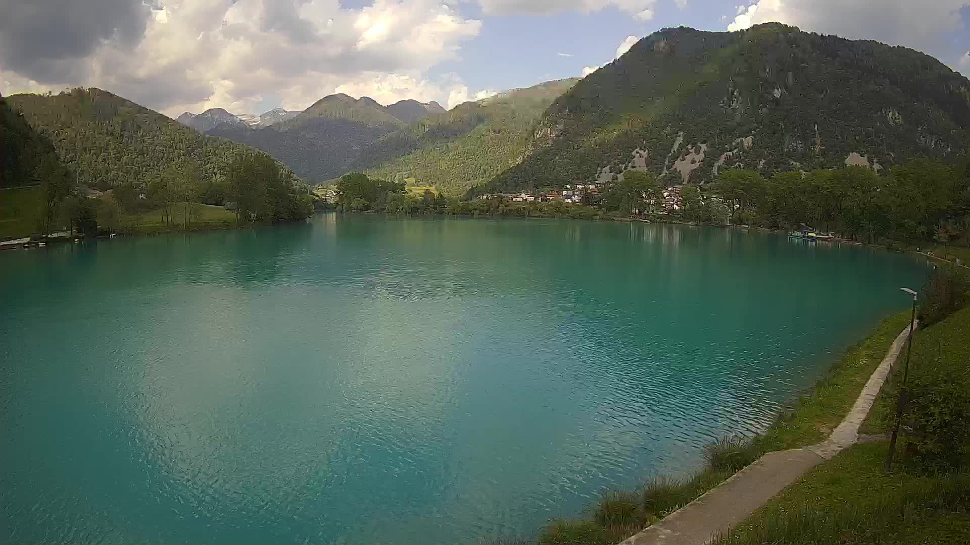 LIVEcam Most na Soči lago – Slovenia