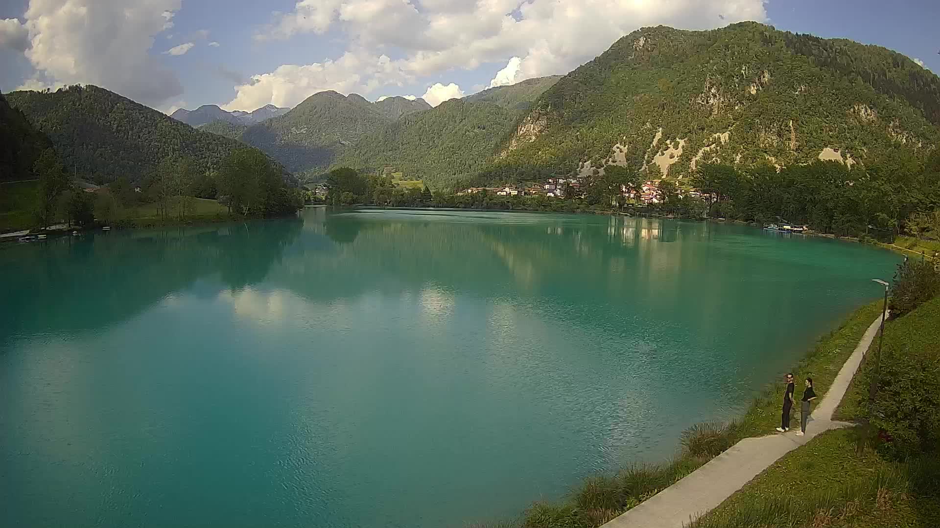 LIVE Webcam Most na Soči lake – Slovenia