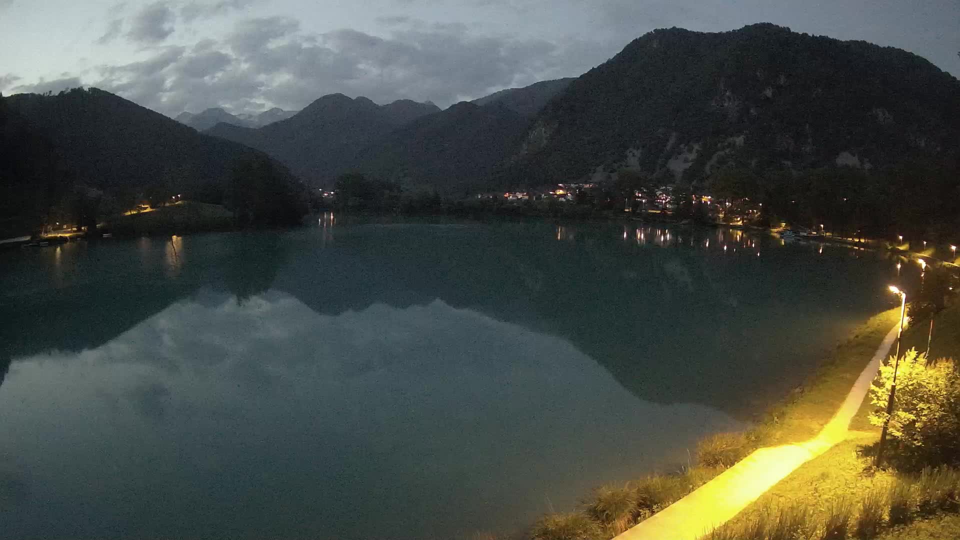 Most na Soči – Pogled na jezero
