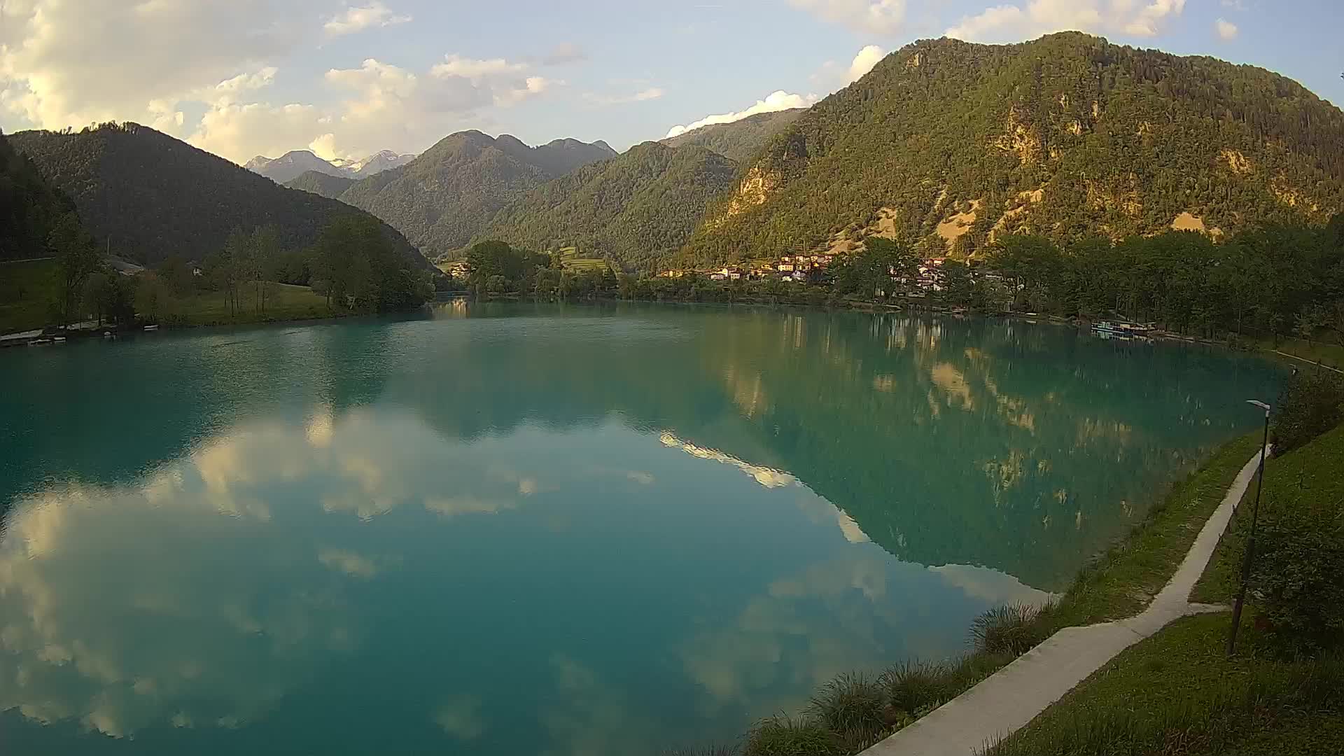 Live Mosta na Soči webcam Slovénie