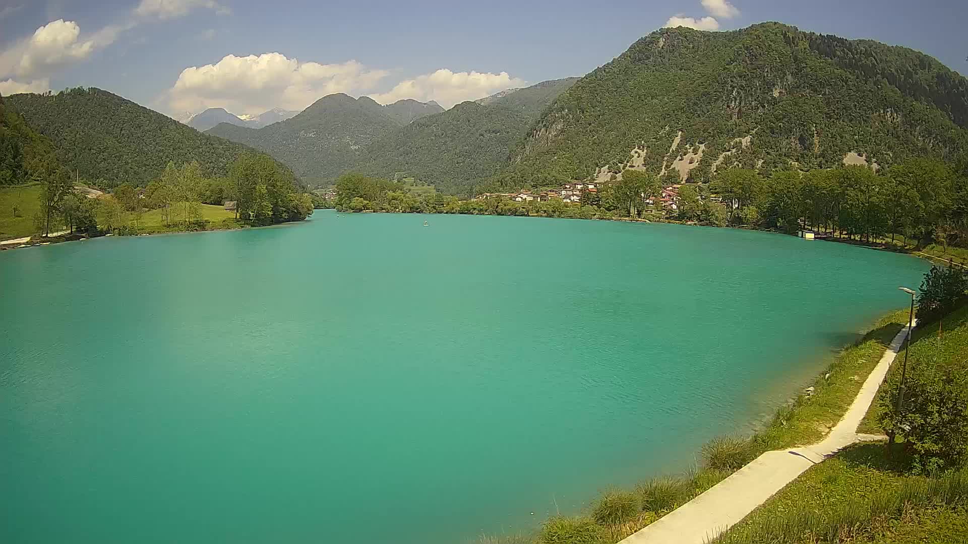 Most na Soči – Panorama dell’lago