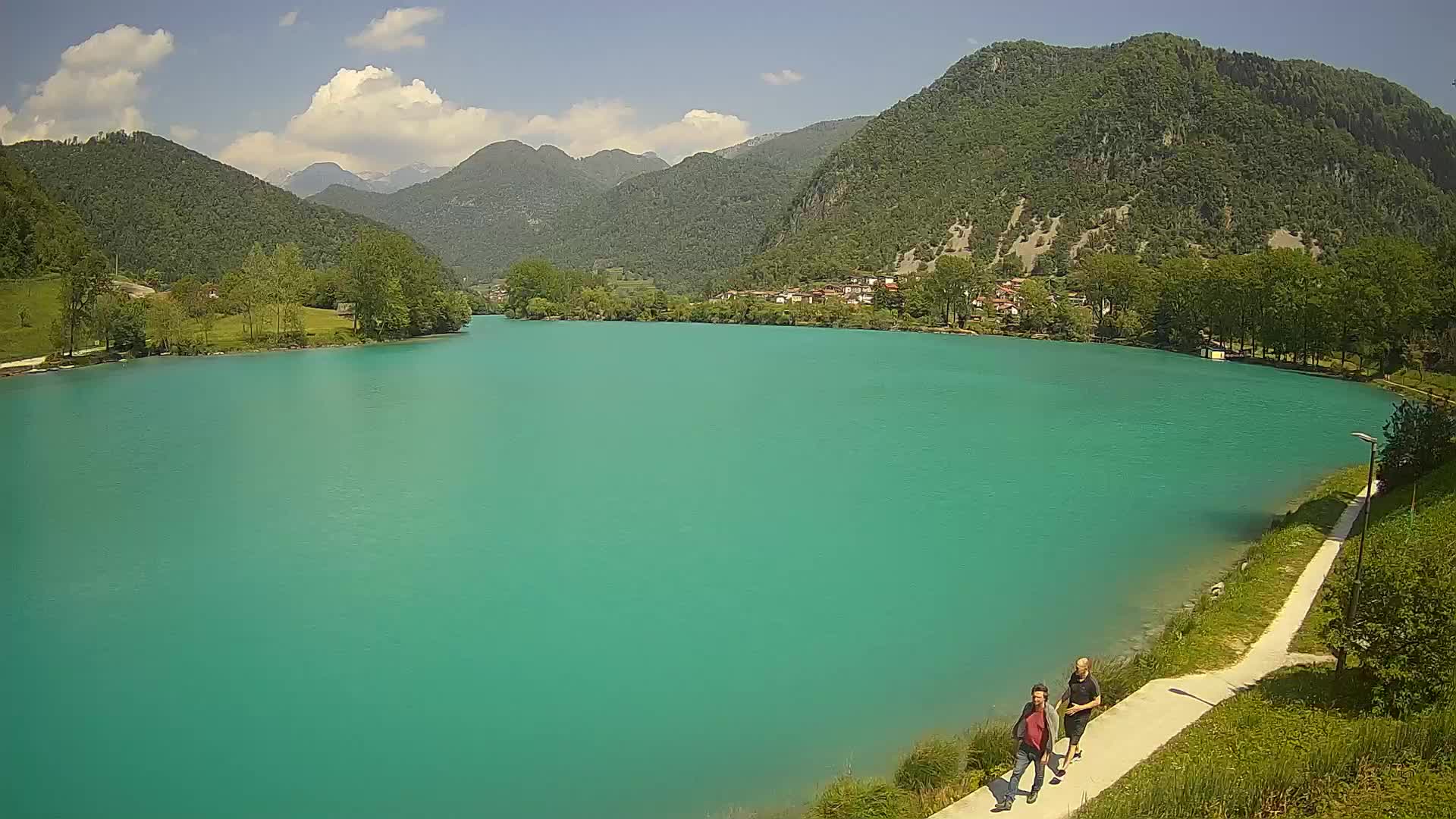 LIVEcam Most na Soči lago – Slovenia