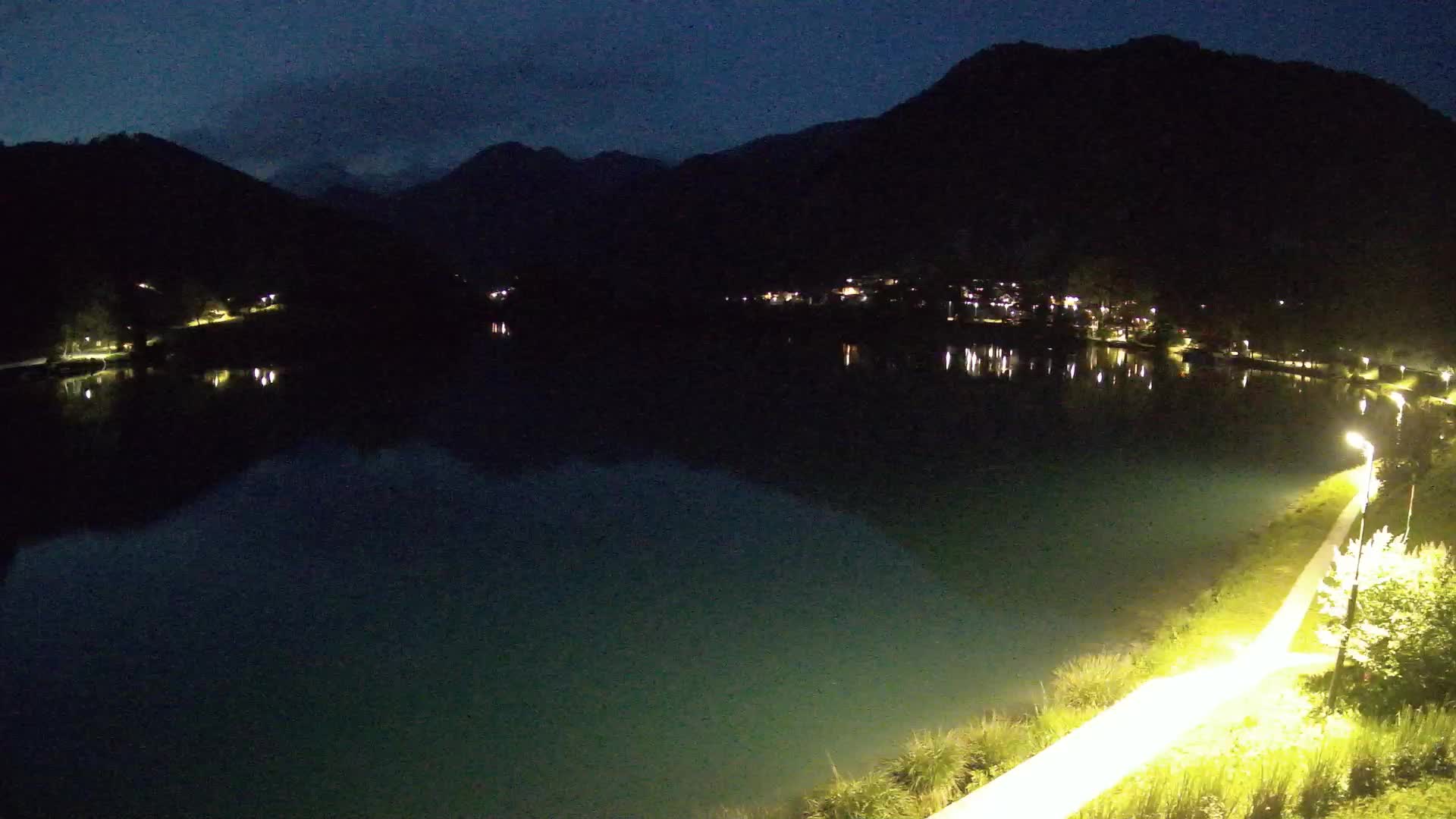 Most na Soči – Panorama del lac