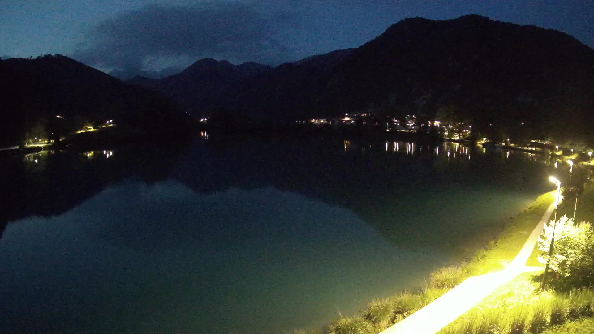 Most na Soči – Panorama del lac
