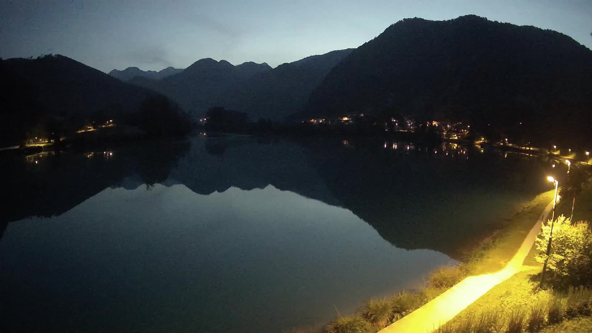 Most na Soči – Panoramic view of Lake