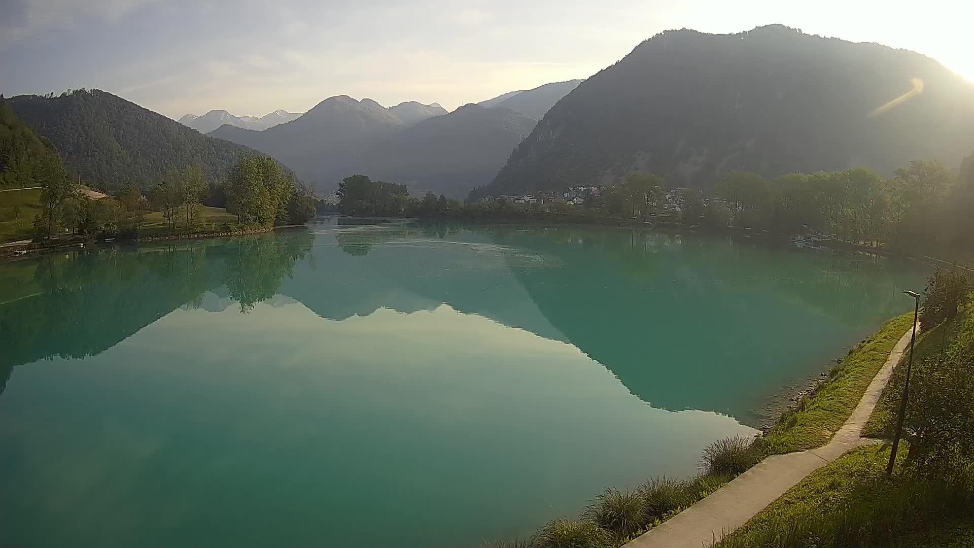 Live Mosta na Soči webcam Slovénie