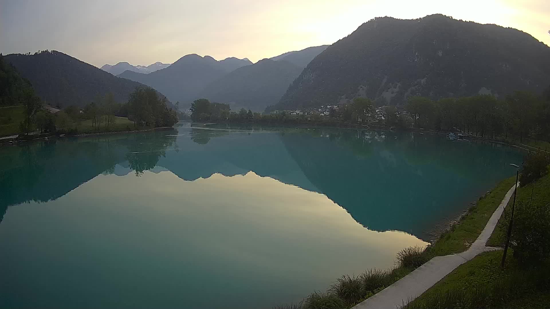 Webcam Most na Soči See – Slowenien