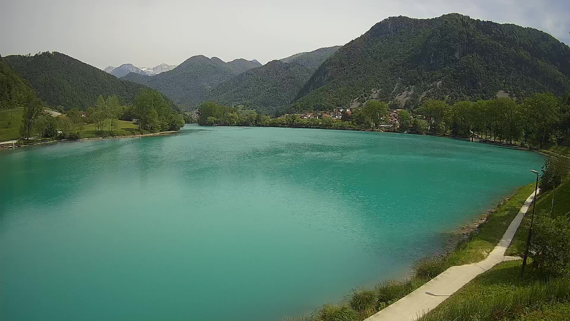 Live Mosta na Soči webcam Slovénie