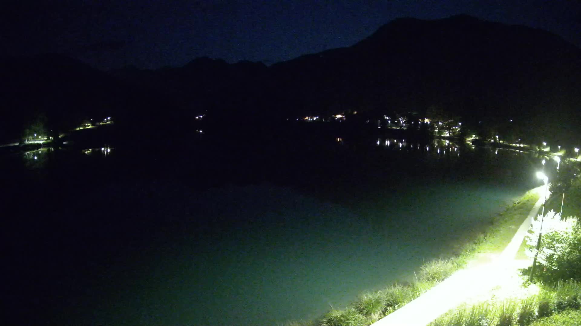 Most na Soči – Panorama del lac