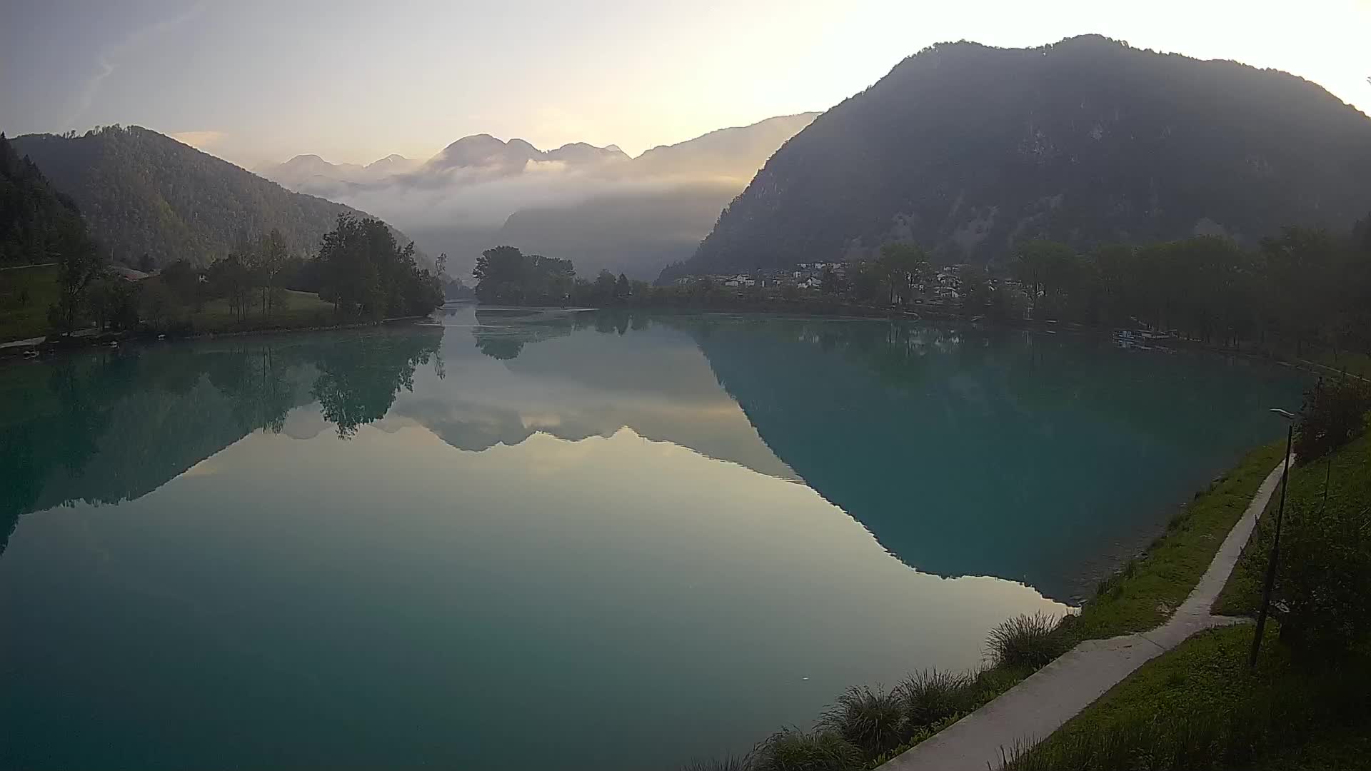 Webcam Most na Soči See – Slowenien