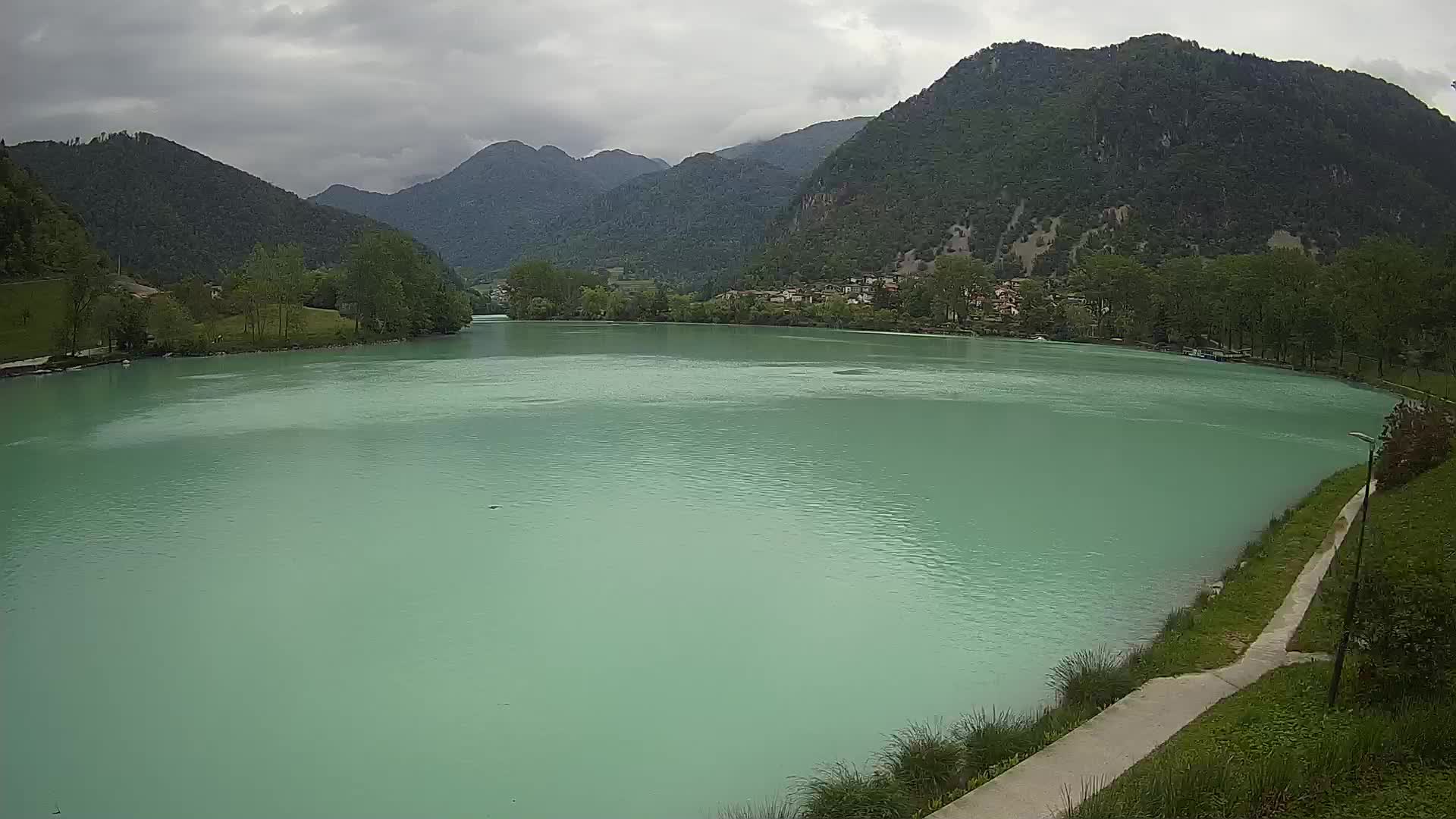 Live Mosta na Soči webcam Slovénie