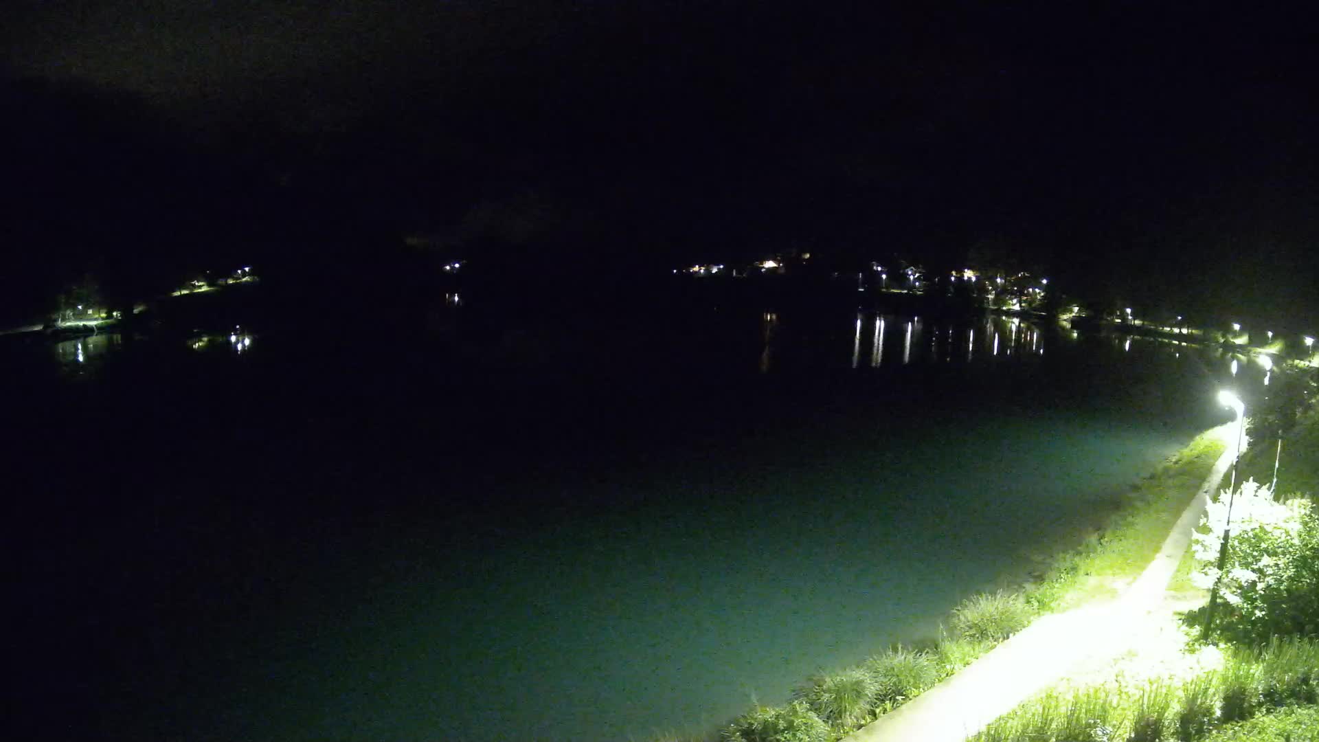 Most na Soči – Pogled na jezero