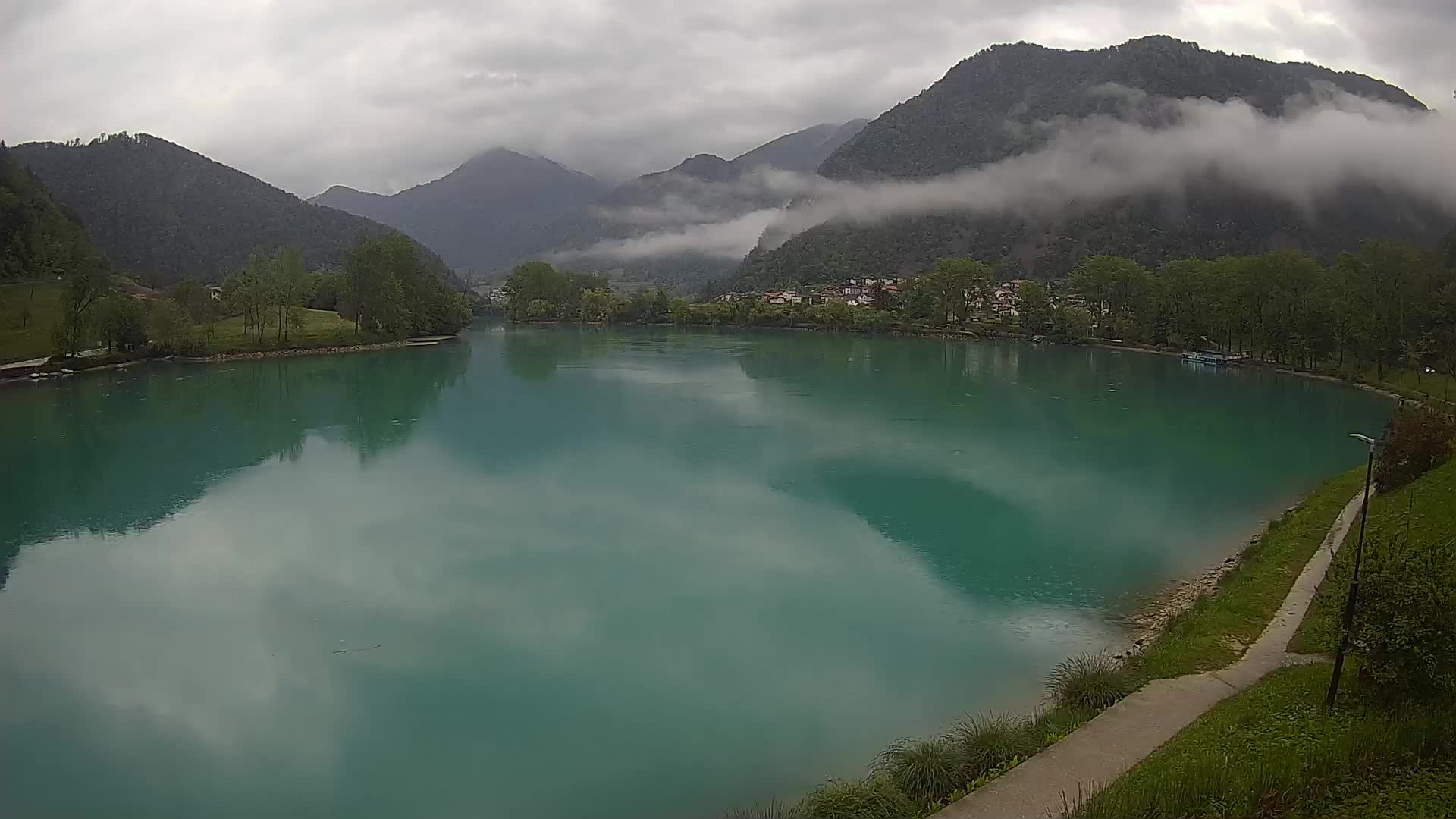 LIVEcam Most na Soči lago – Slovenia