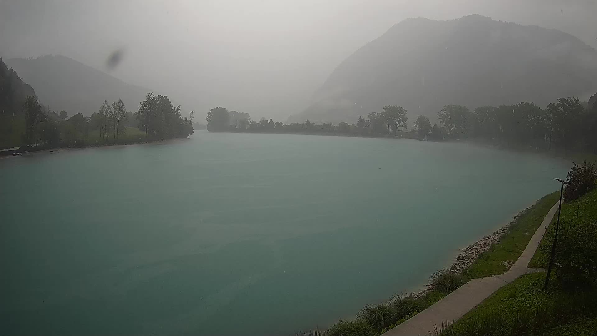 LIVE Webcam Most na Soči lake – Slovenia