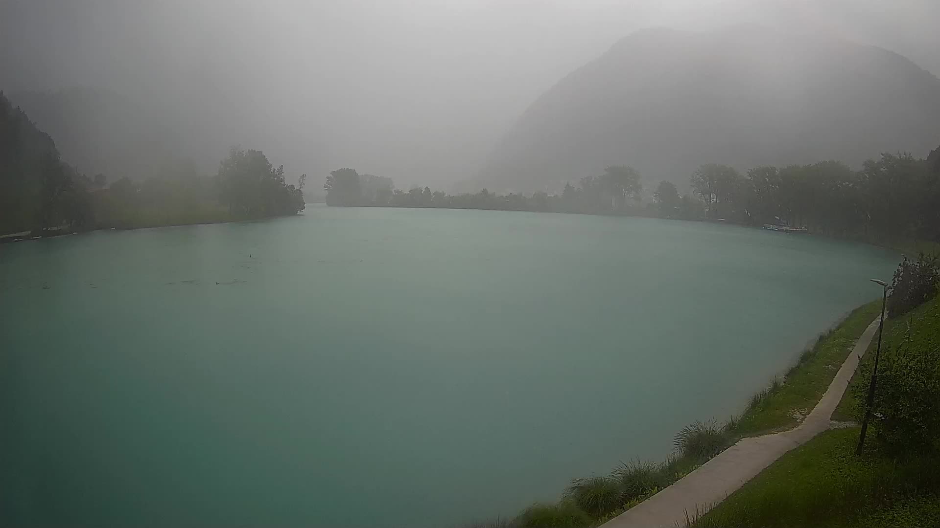 LIVE Webcam Most na Soči lake – Slovenia