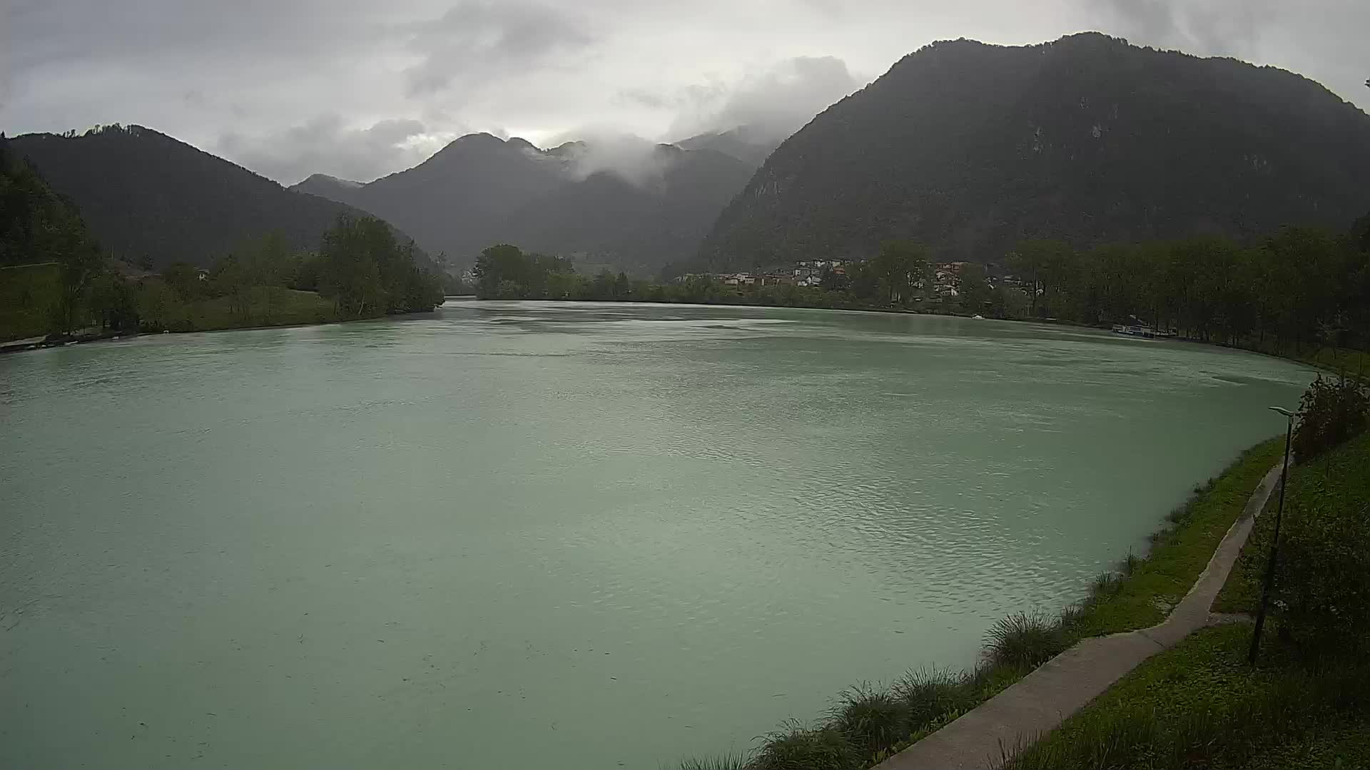 LIVEcam Most na Soči lago – Slovenia