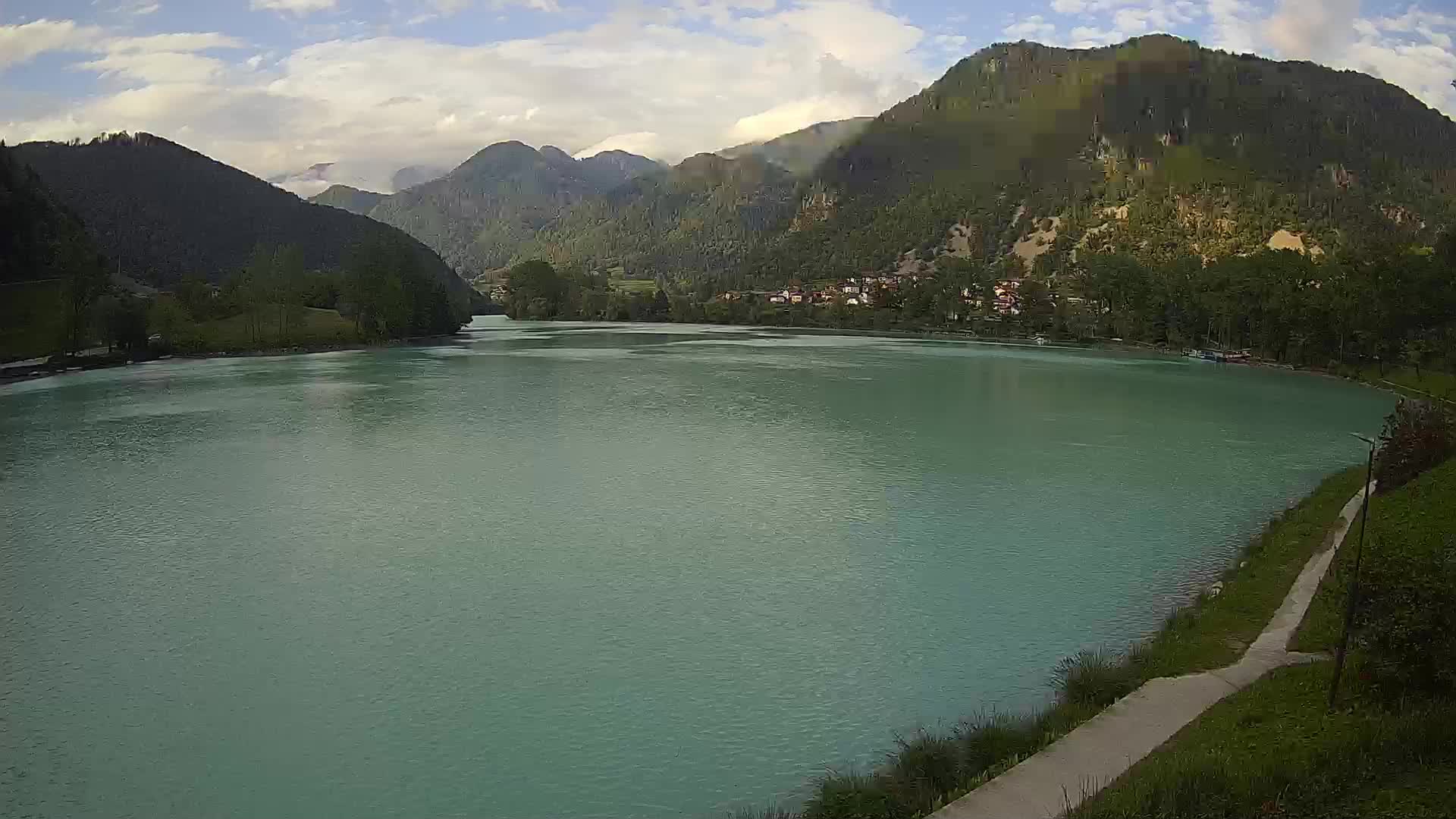 LIVE Webcam Most na Soči lake – Slovenia