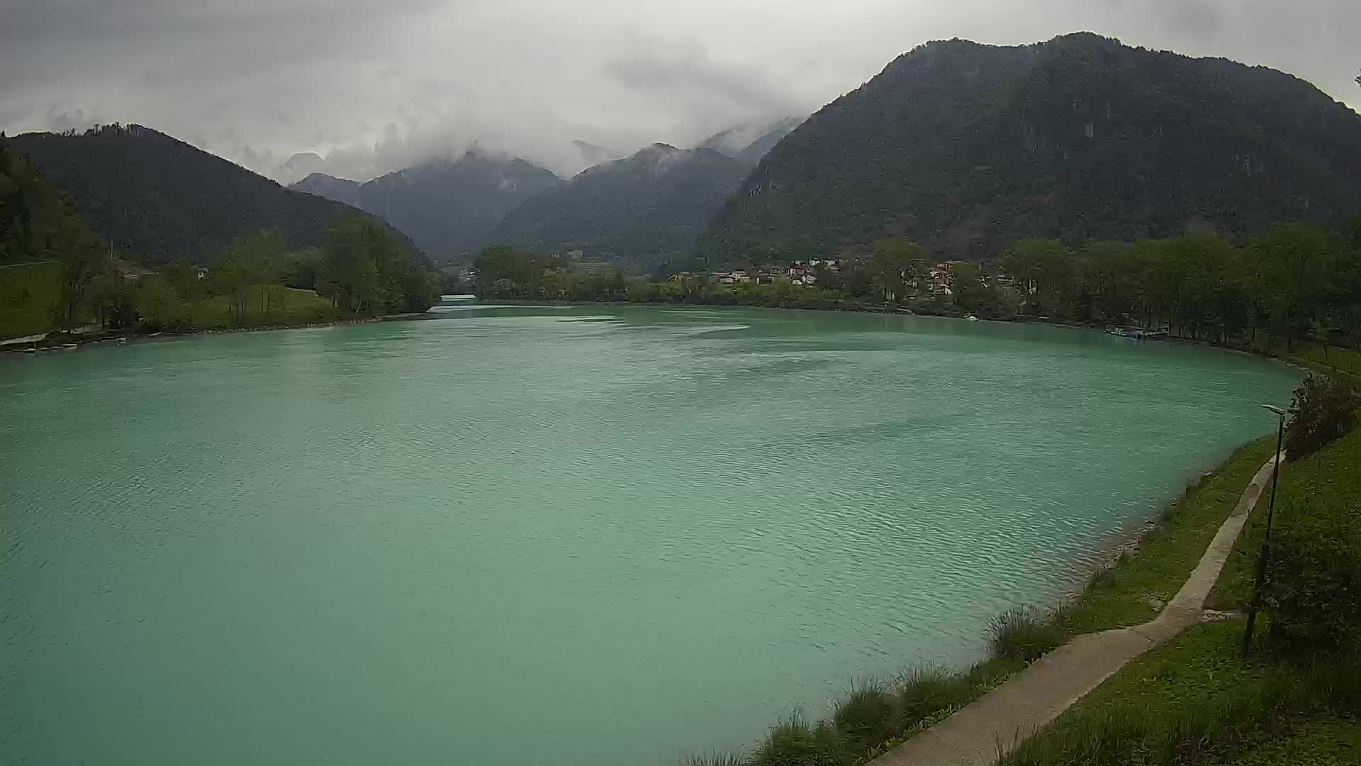 LIVEcam Most na Soči lago – Slovenia