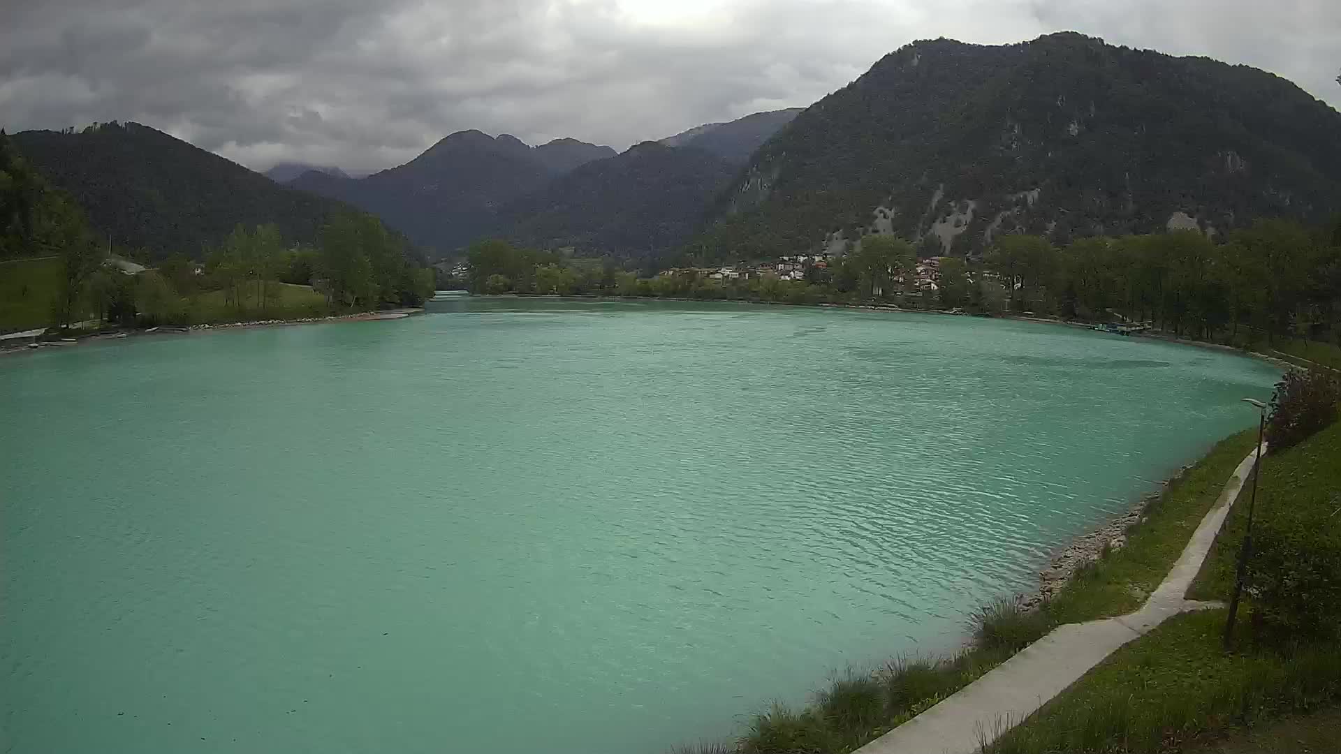 Live Mosta na Soči webcam Slovénie