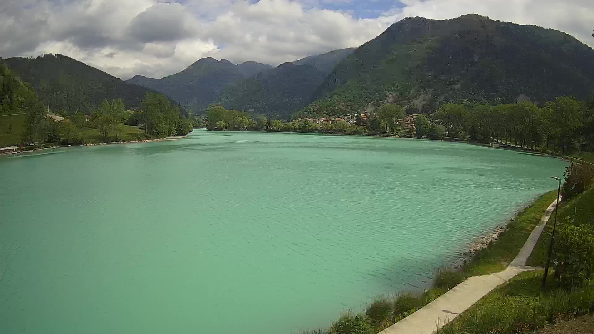 Most na Soči – Panorama dell’lago