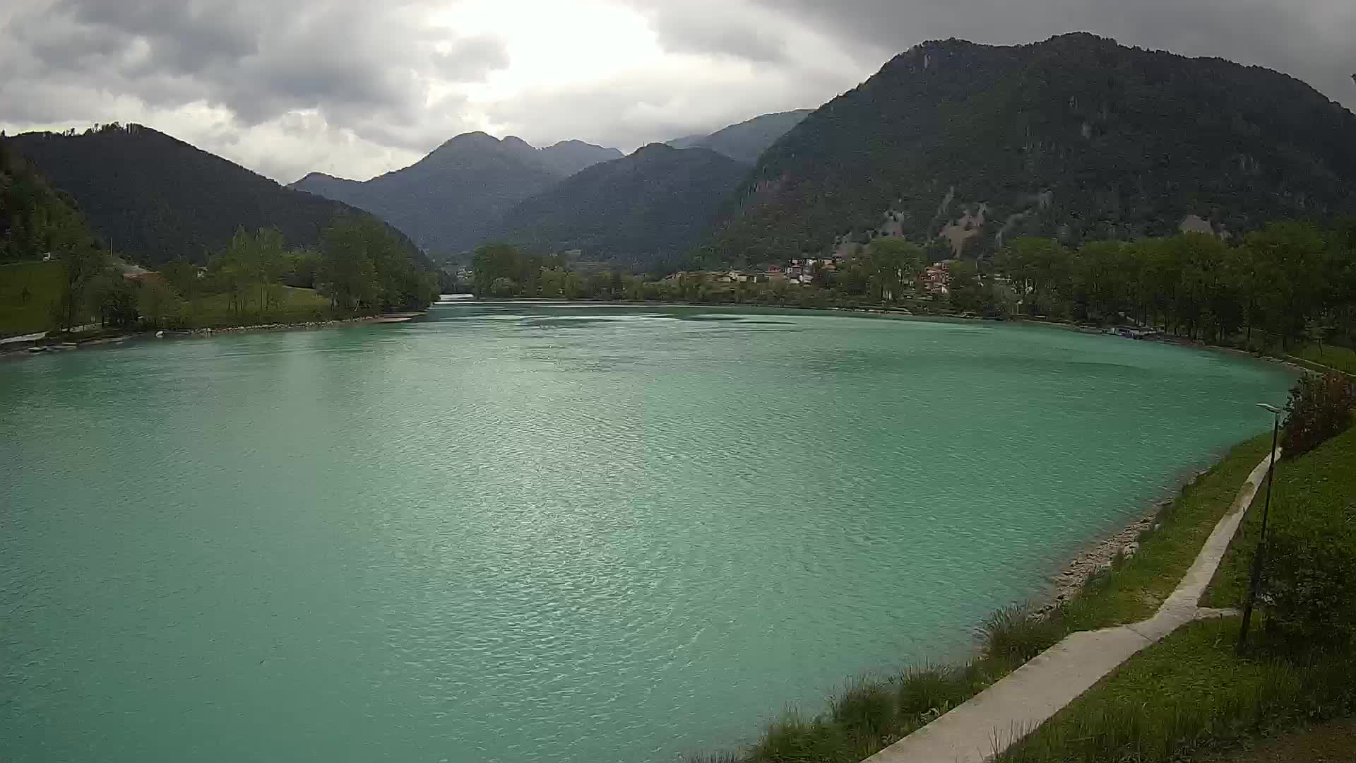 LIVE Webcam Most na Soči lake – Slovenia