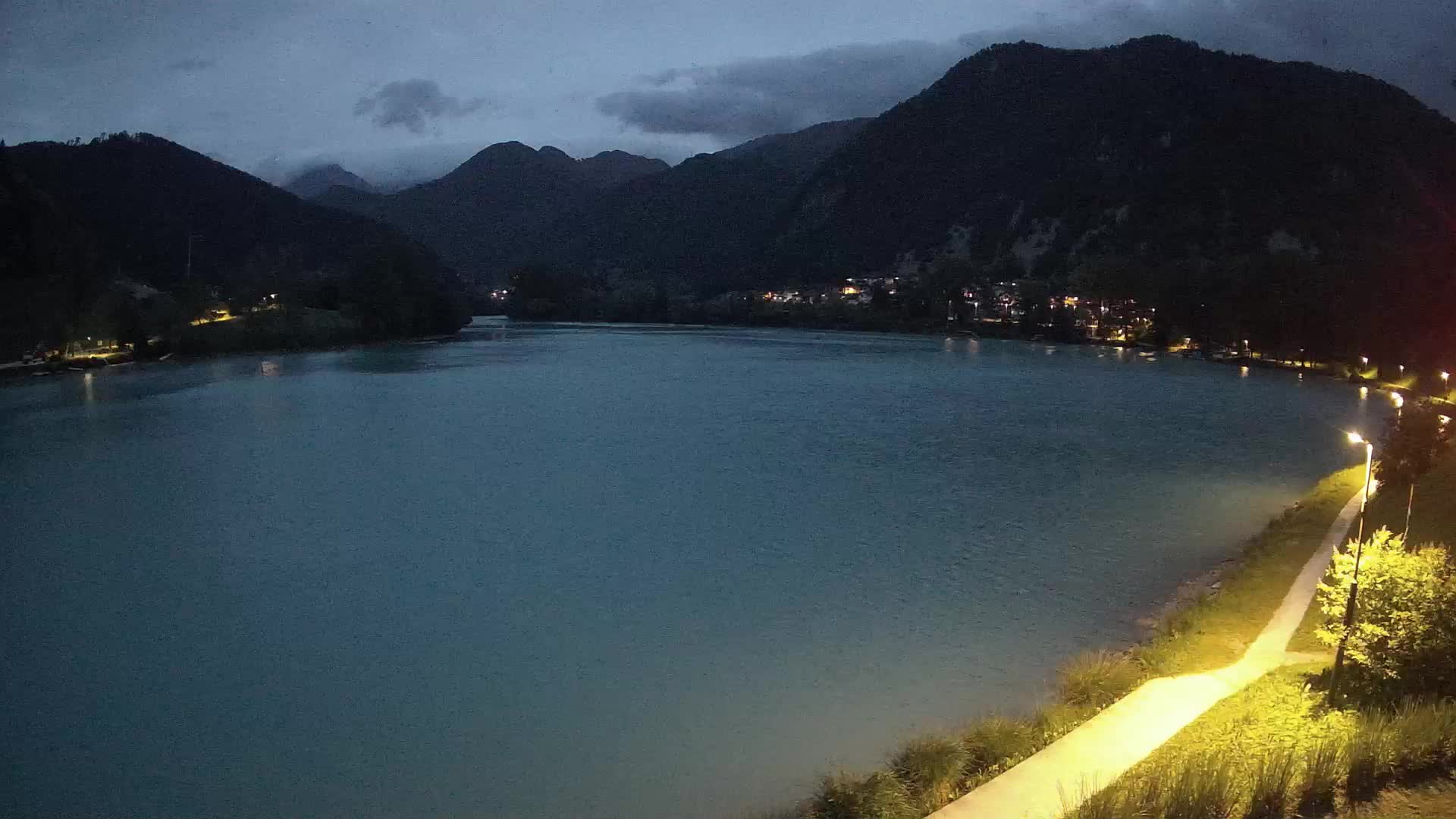 Most na Soči – Panorama del lago