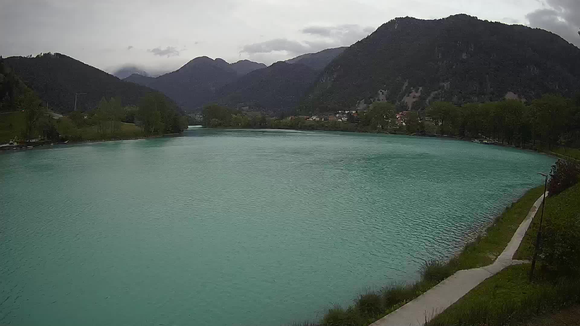 Live Mosta na Soči webcam Slovénie