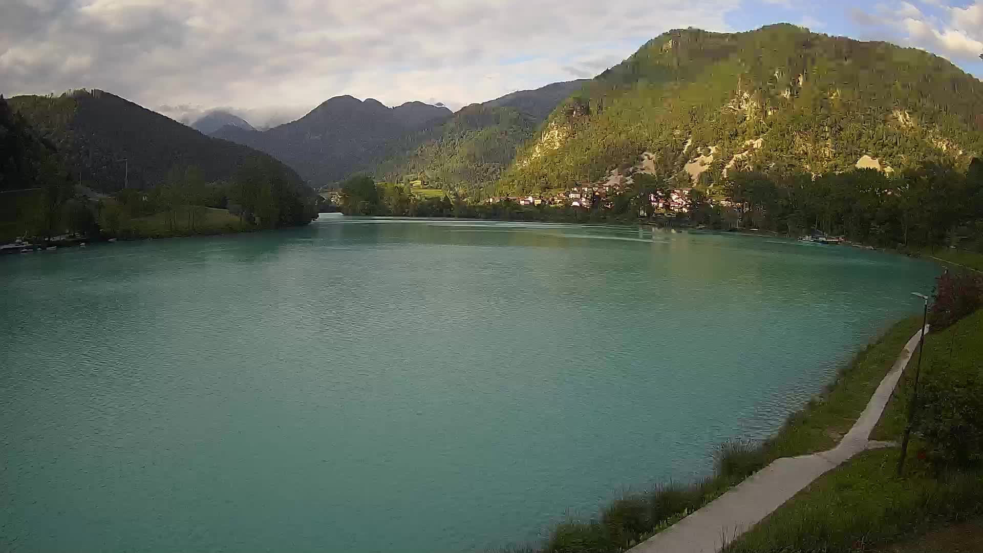 Live Mosta na Soči webcam Slovénie