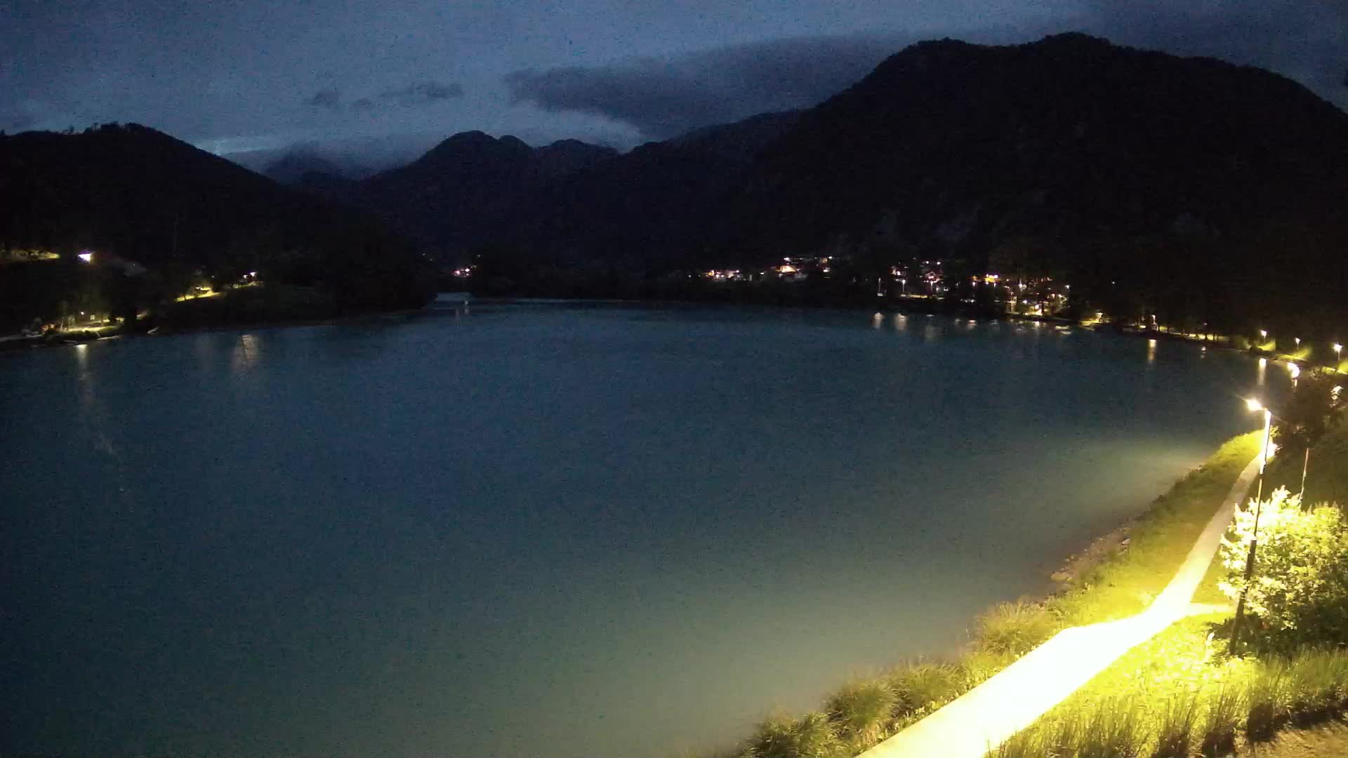 Most na Soči – Panoramic view of Lake