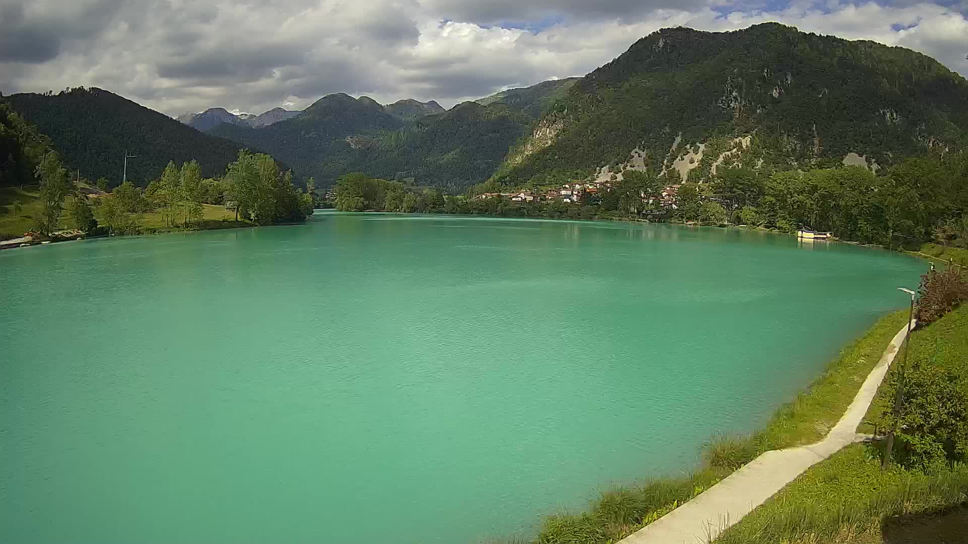 Most na Soči – Panorama dell’lago