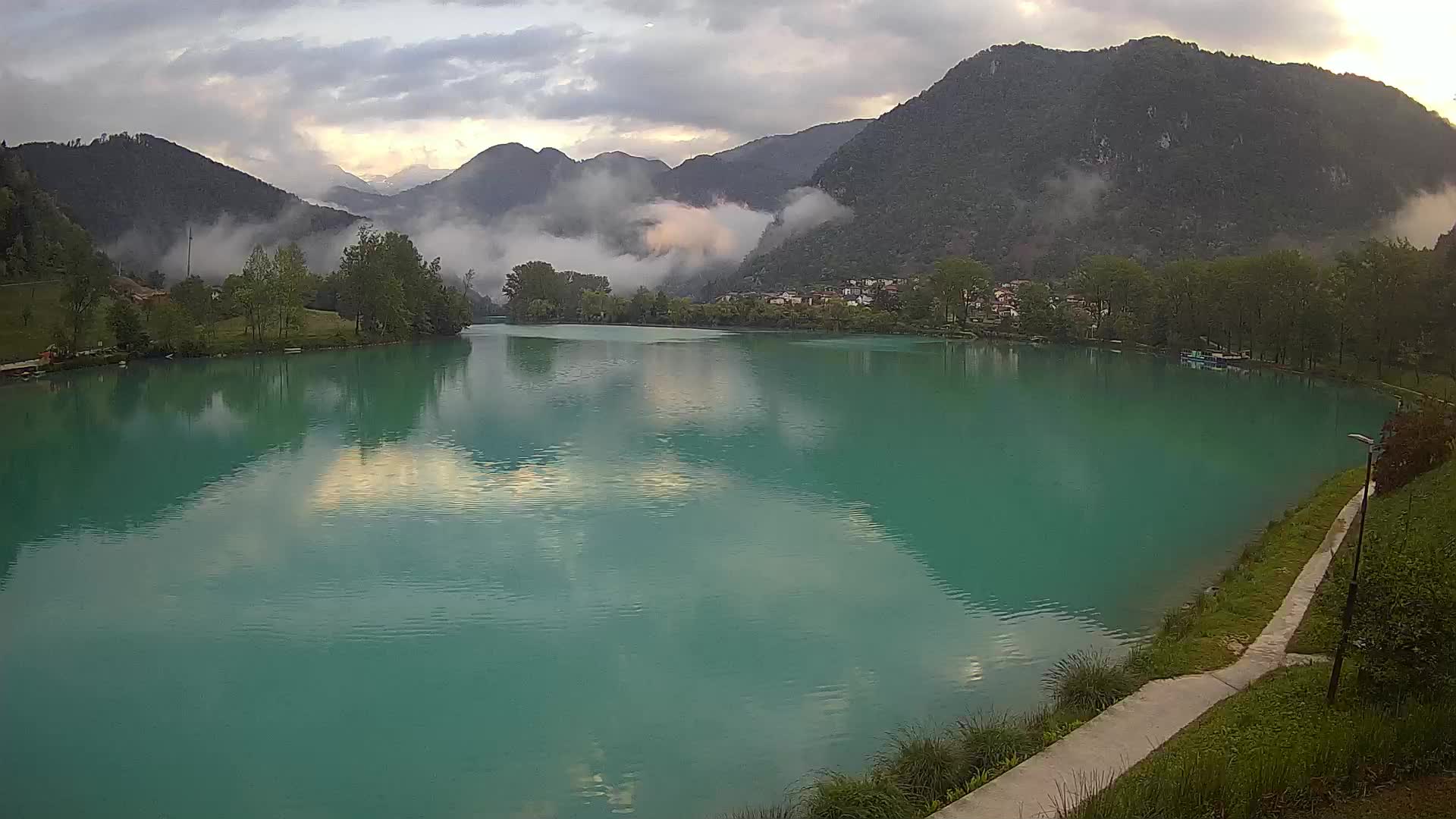 Webcam Most na Soči See – Slowenien