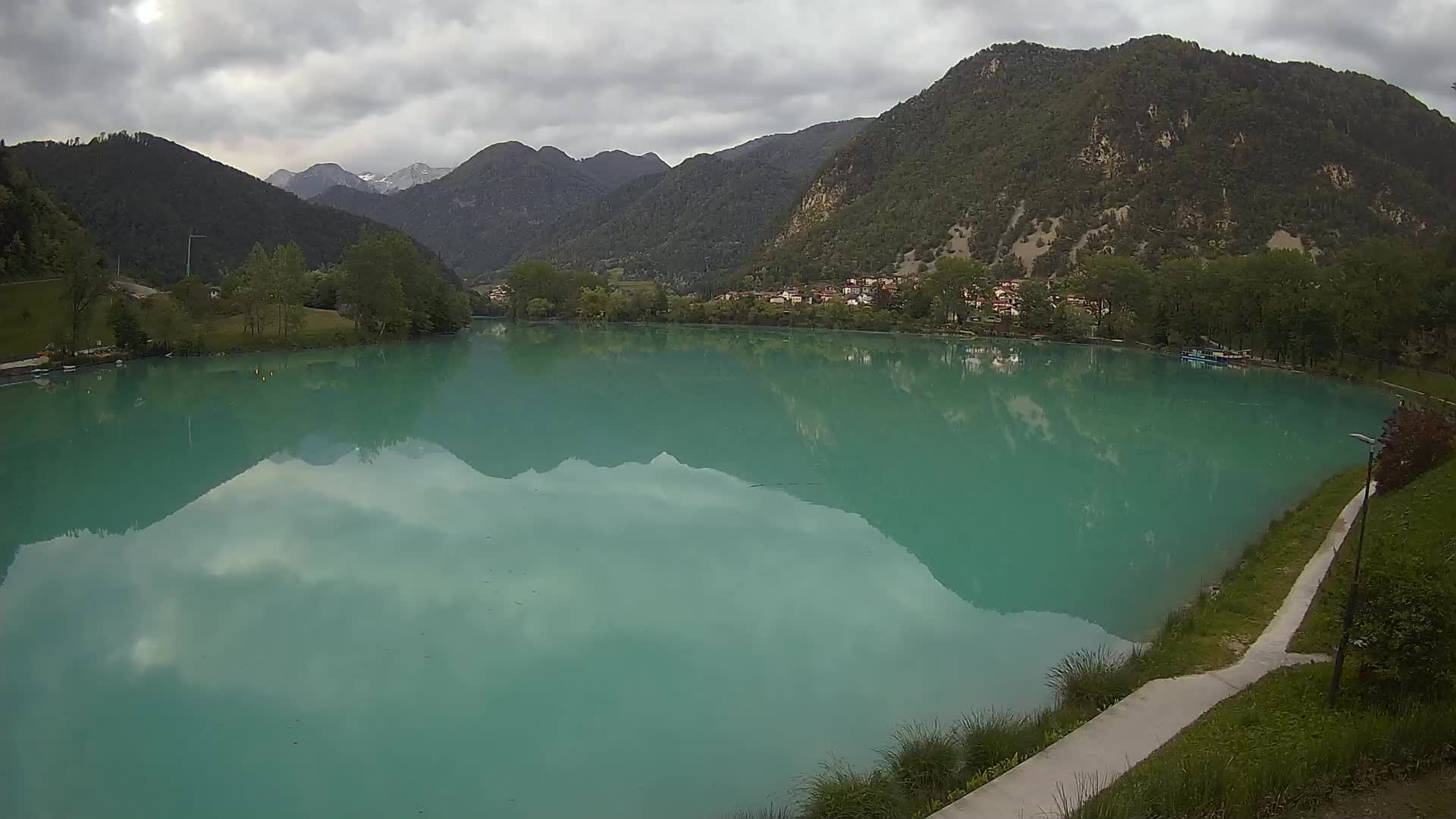 Live Mosta na Soči webcam Slovénie