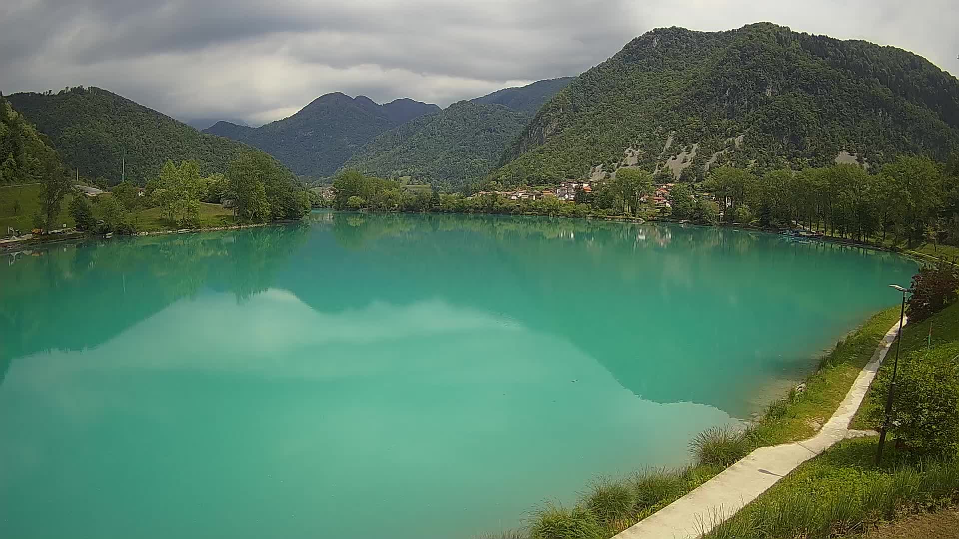 Most na Soči – Panorama dell’lago