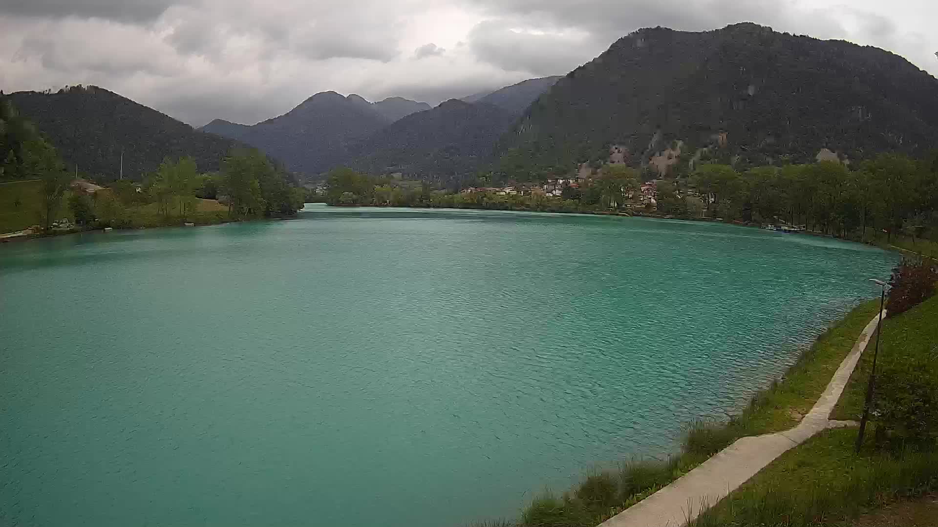 LIVEcam Most na Soči lago – Slovenia