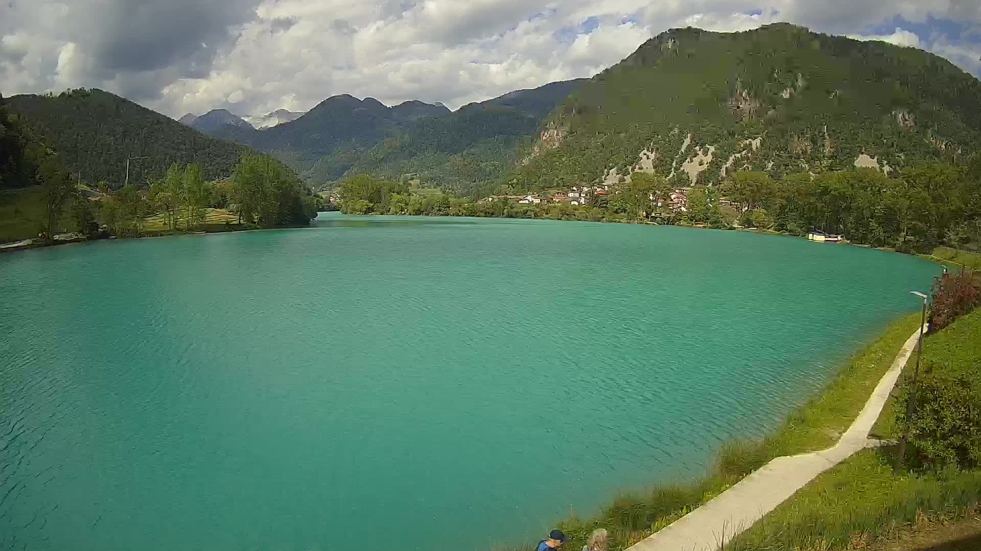 LIVE Webcam Most na Soči lake – Slovenia