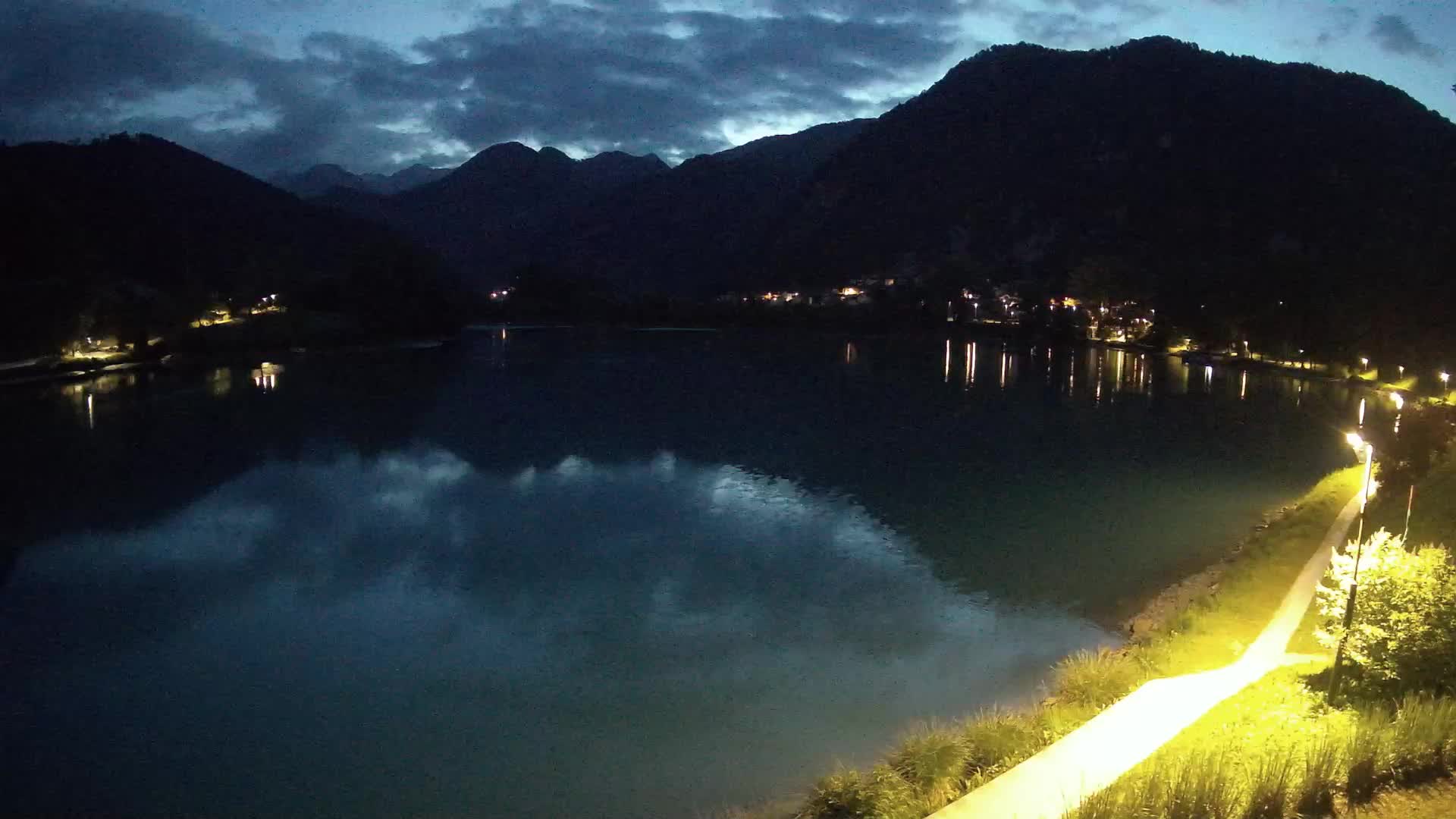 Most na Soči – Pogled na jezero