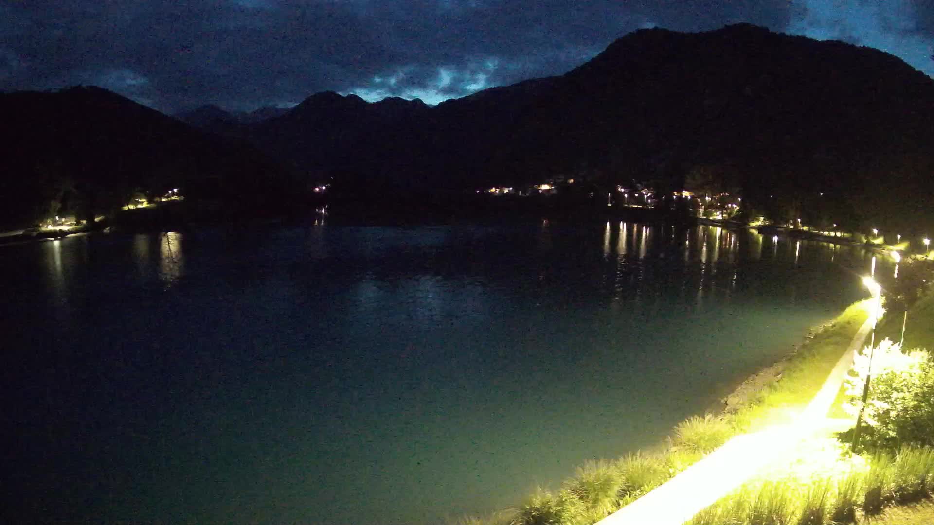 Spletna kamera Most na Soči – jezero