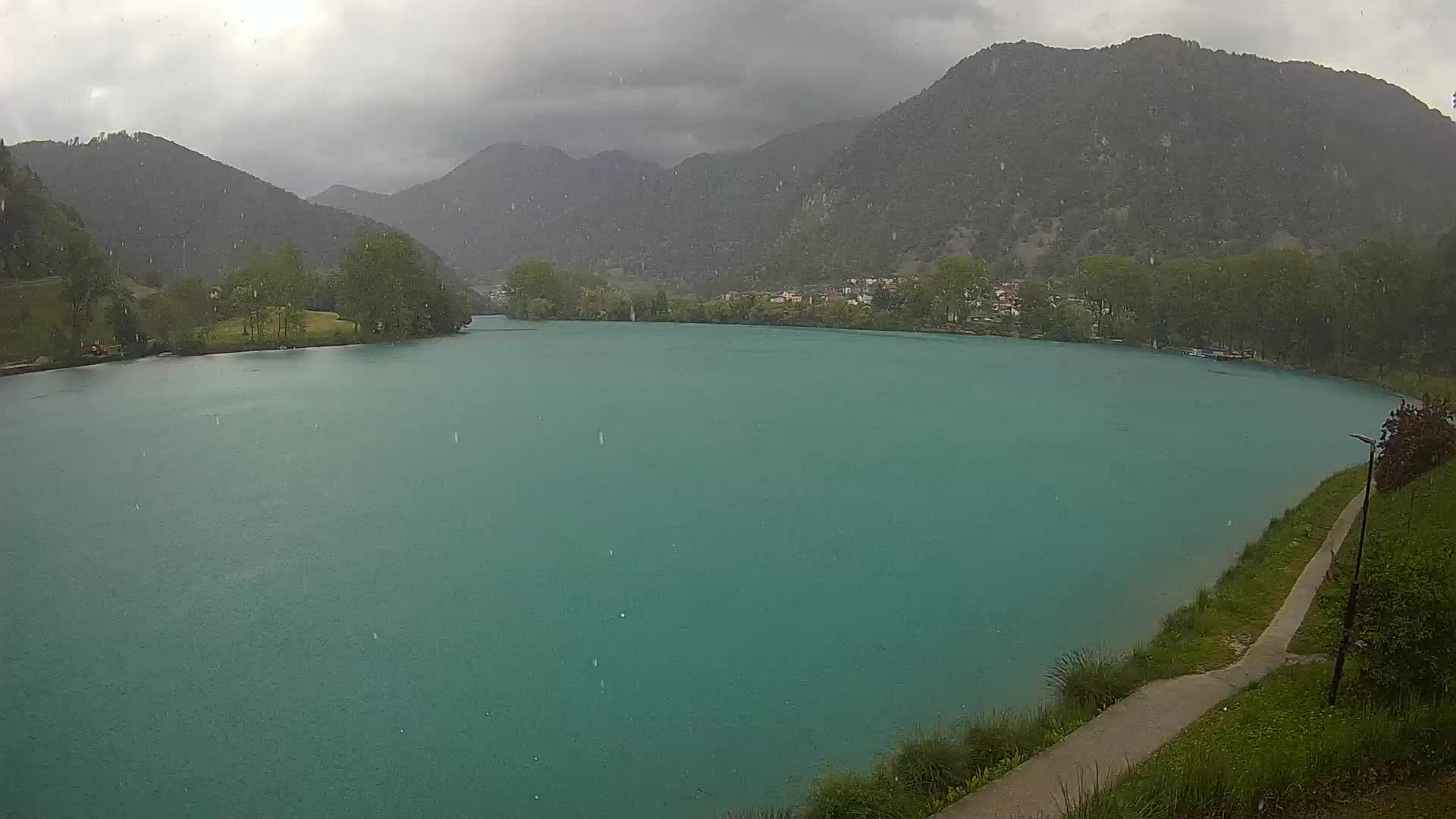LIVE Webcam Most na Soči lake – Slovenia