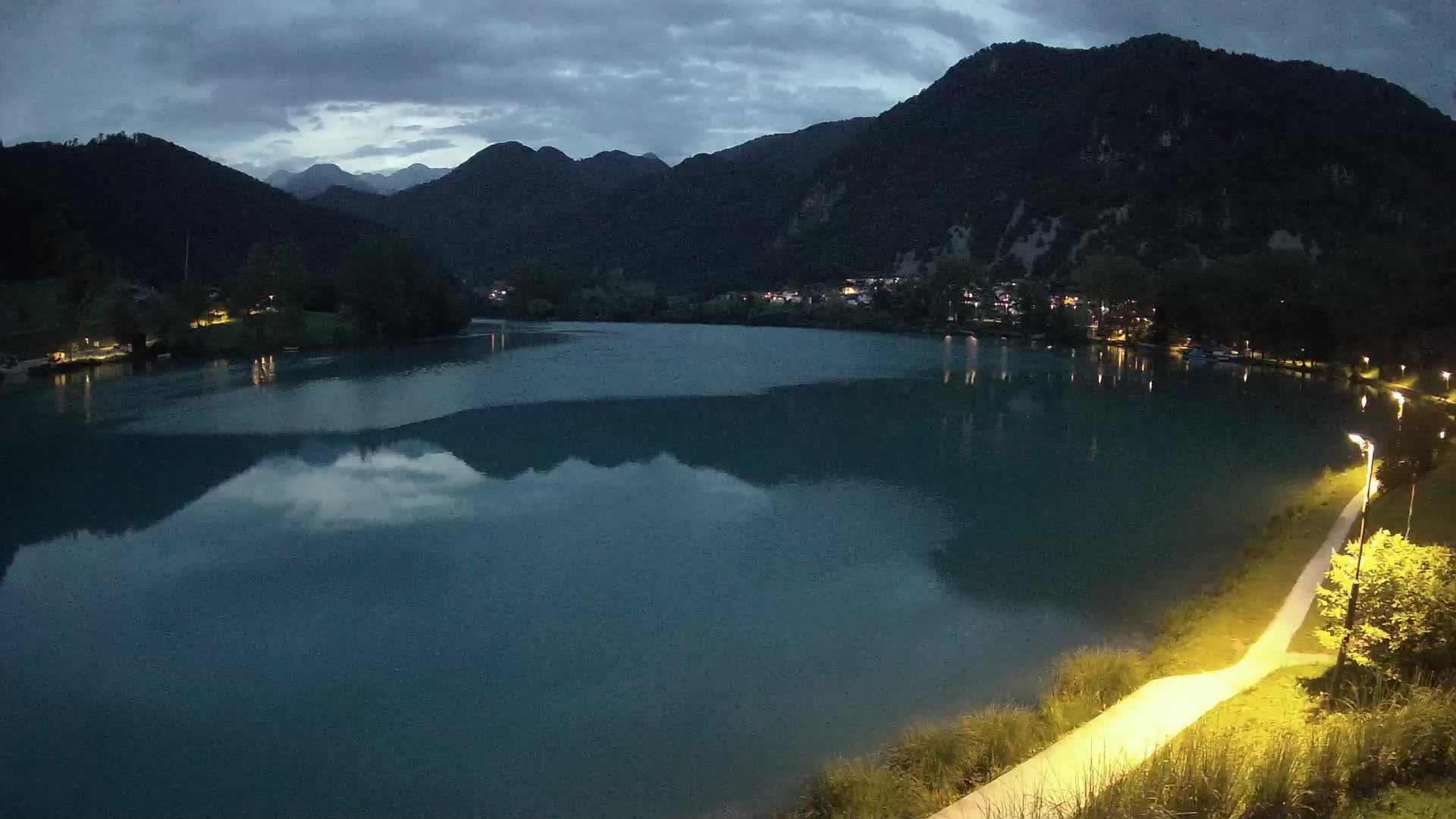 Live Mosta na Soči webcam Slovénie