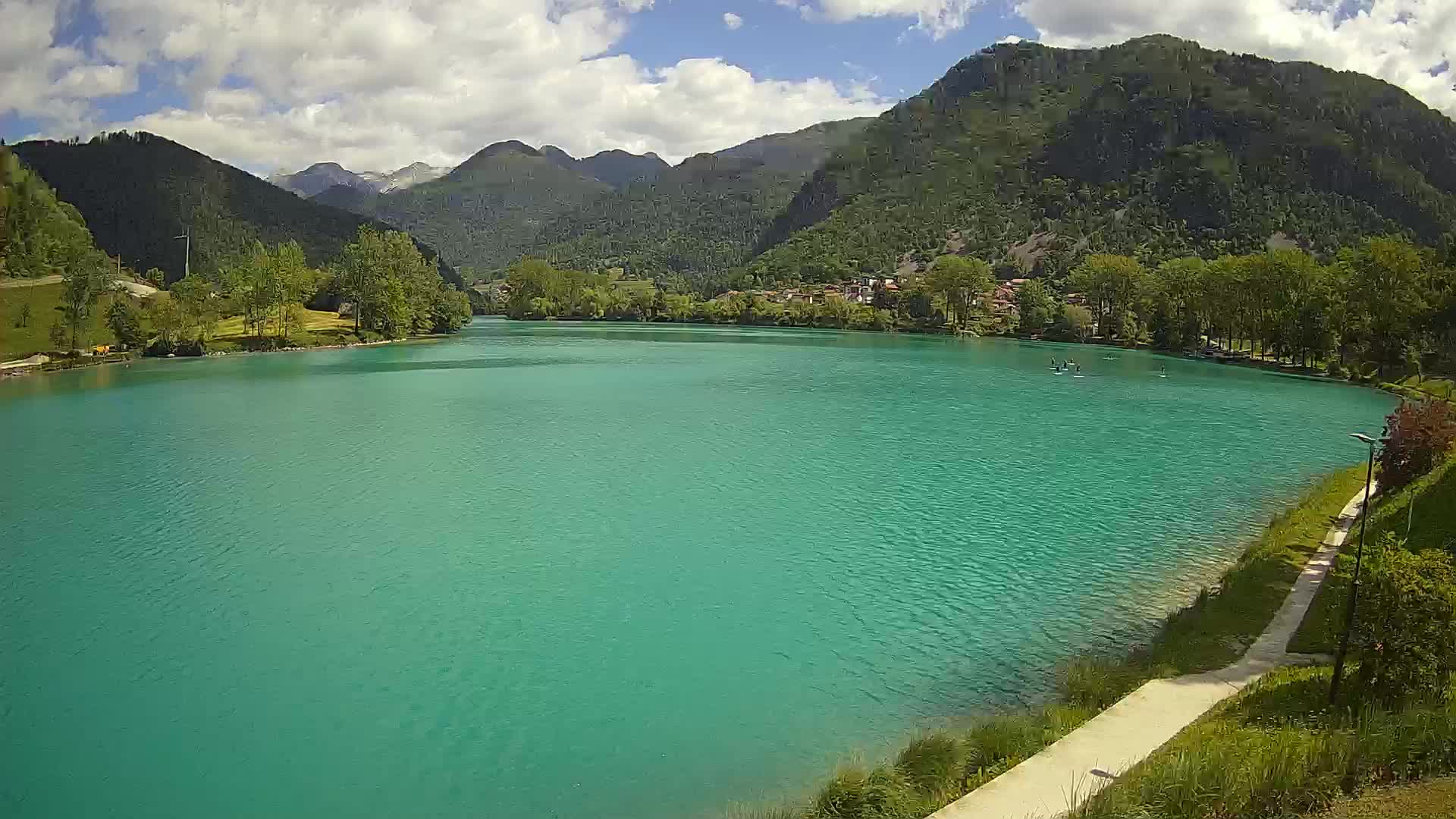 Most na Soči – Panorama dell’lago
