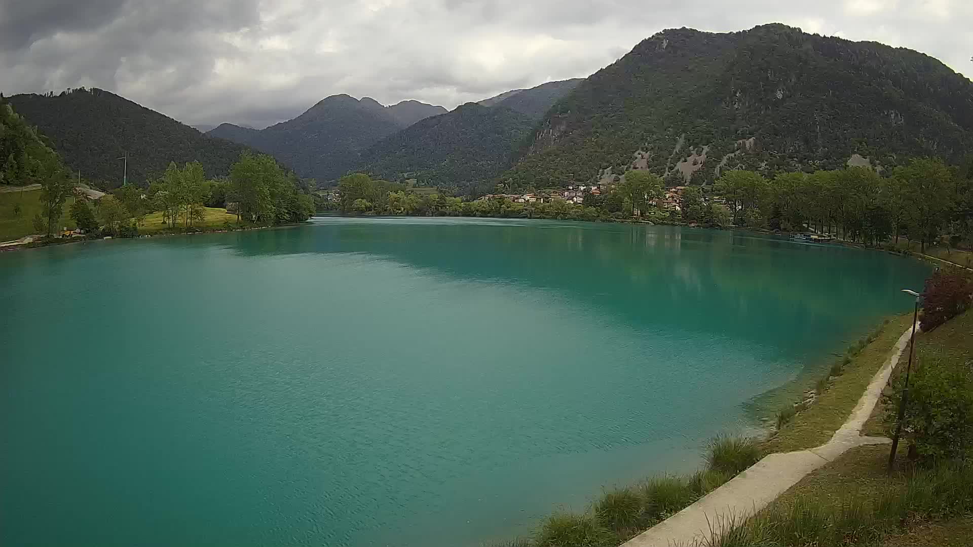 LIVEcam Most na Soči lago – Slovenia