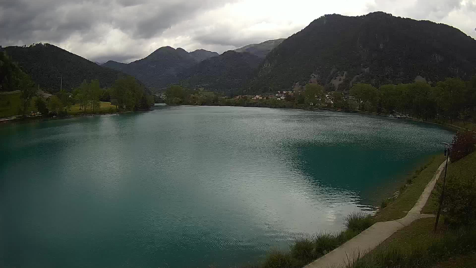 LIVE Webcam Most na Soči lake – Slovenia
