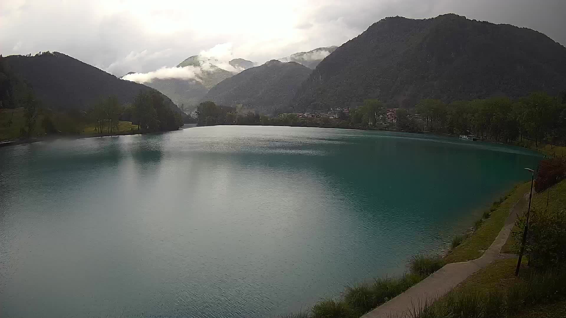LIVE Webcam Most na Soči lake – Slovenia