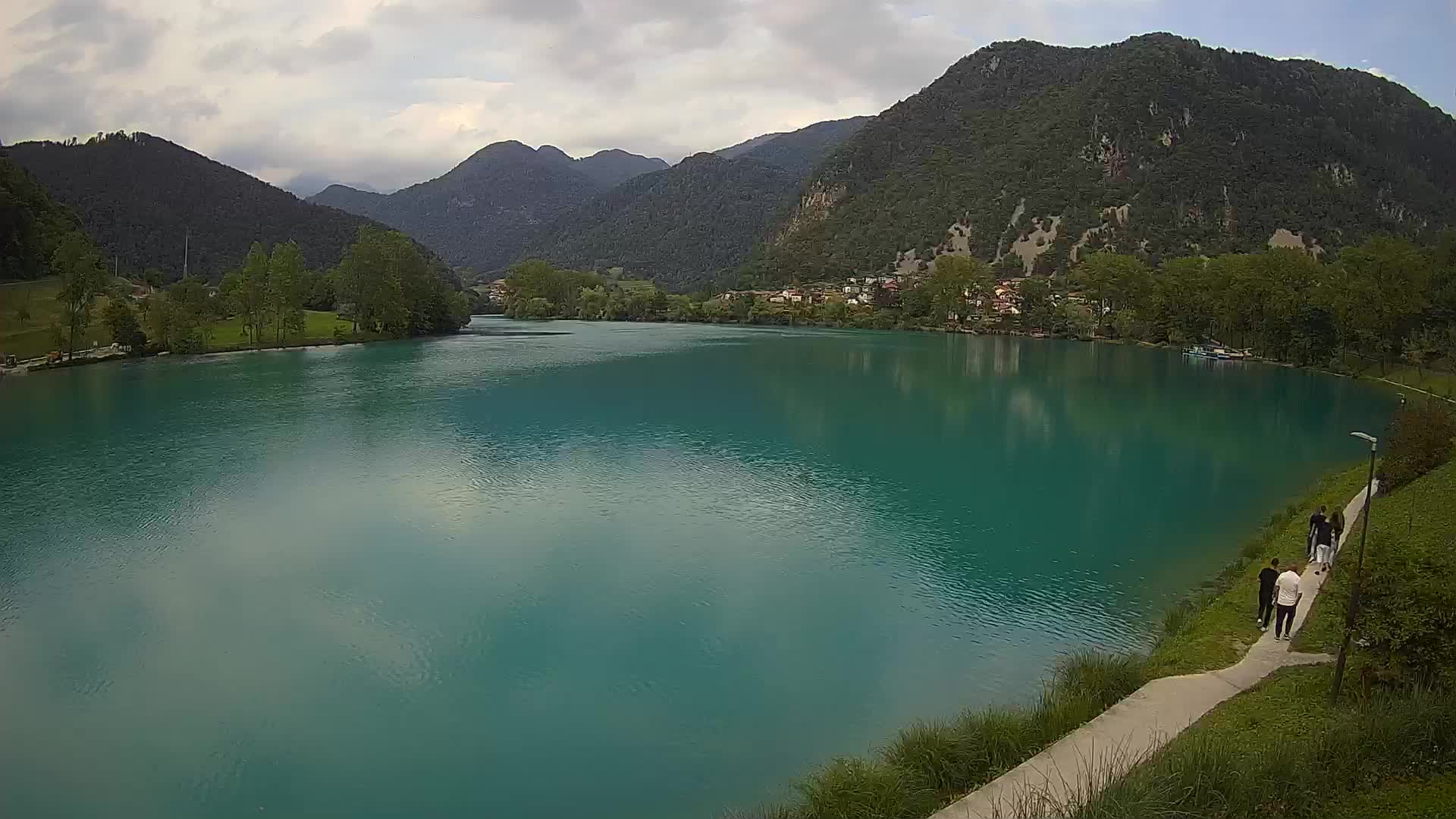 Most na Soči – Panorama dell’lago