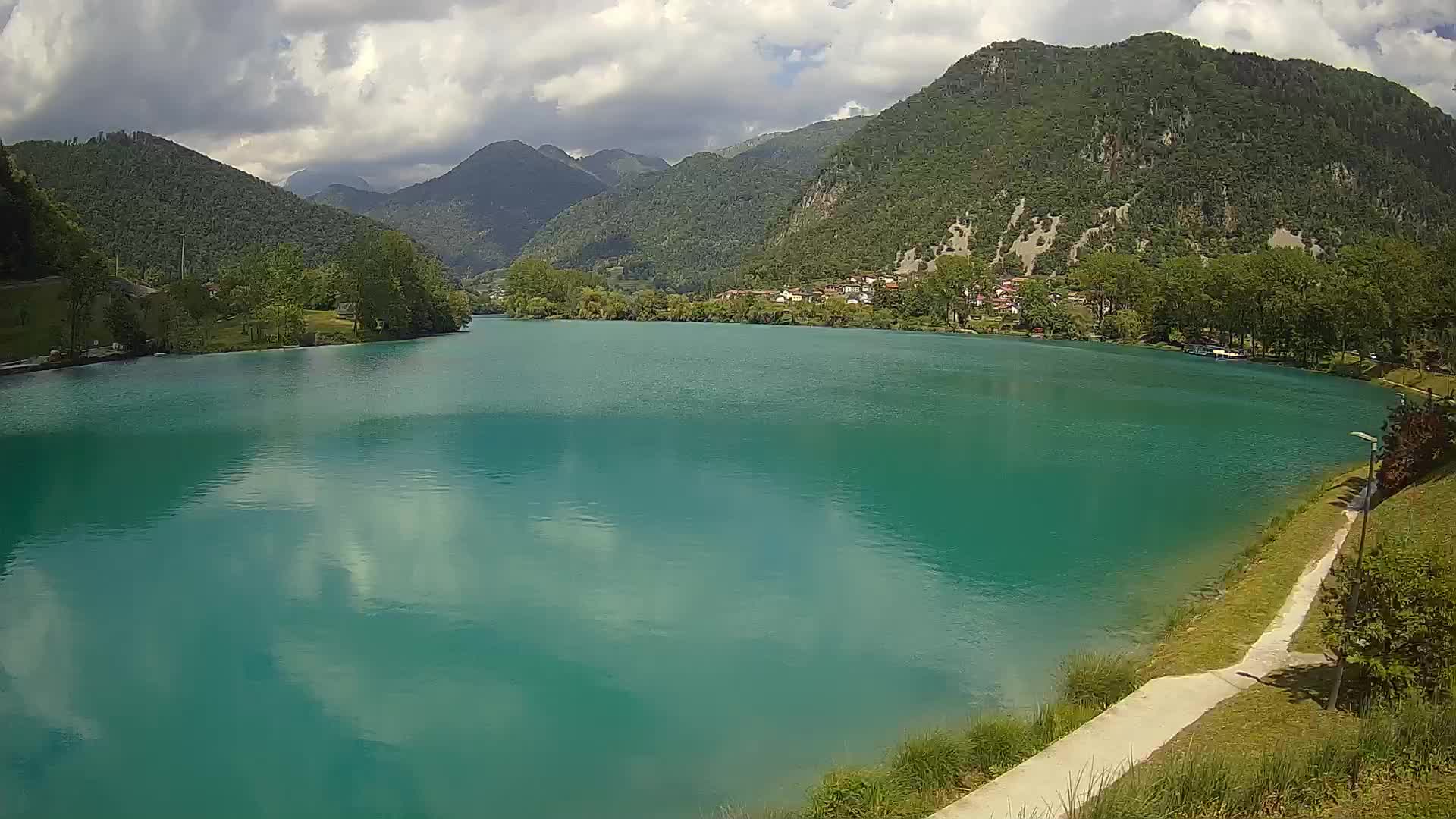 Most na Soči – Panorama dell’lago