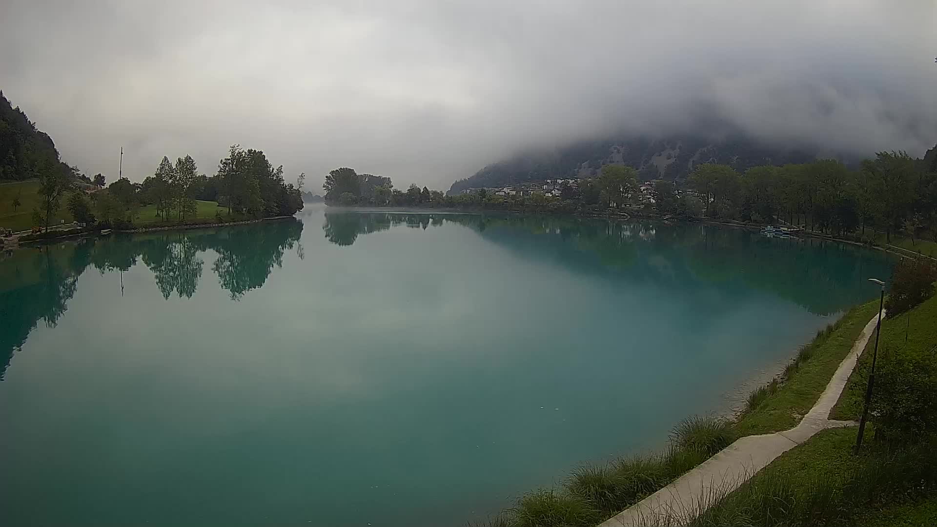 LIVE Webcam Most na Soči lake – Slovenia