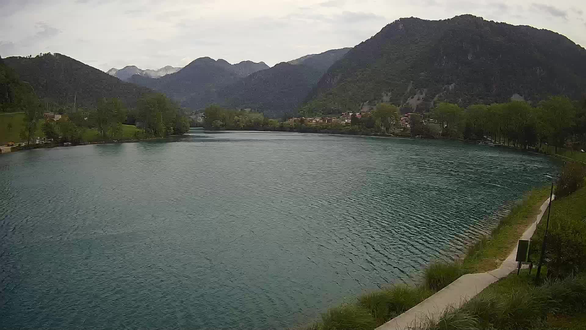 LIVE Webcam Most na Soči lake – Slovenia