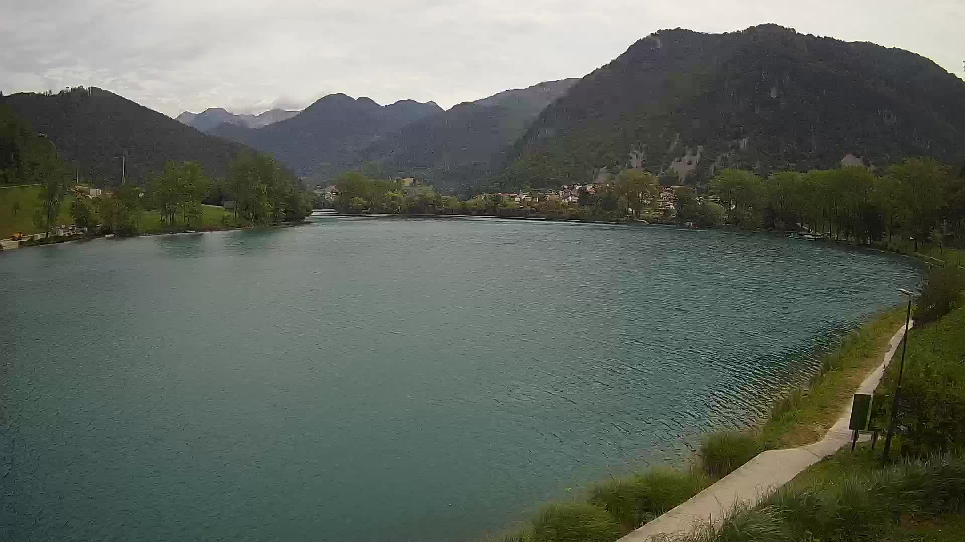 Live Mosta na Soči webcam Slovénie