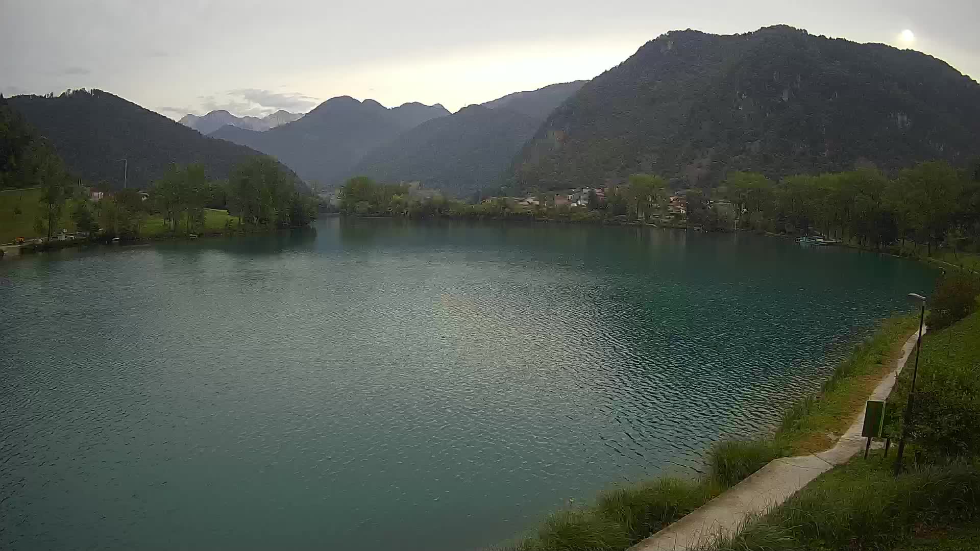 LIVEcam Most na Soči lago – Slovenia