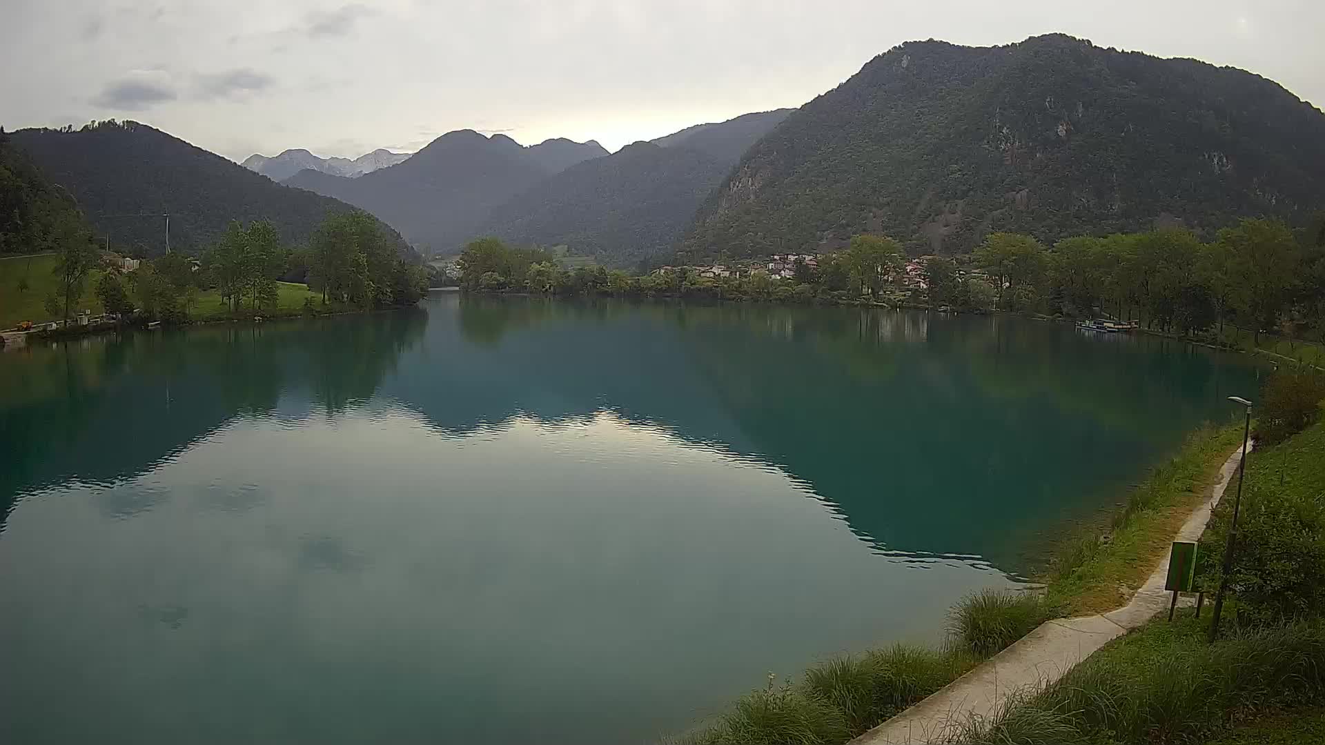 Live Mosta na Soči webcam Slovénie